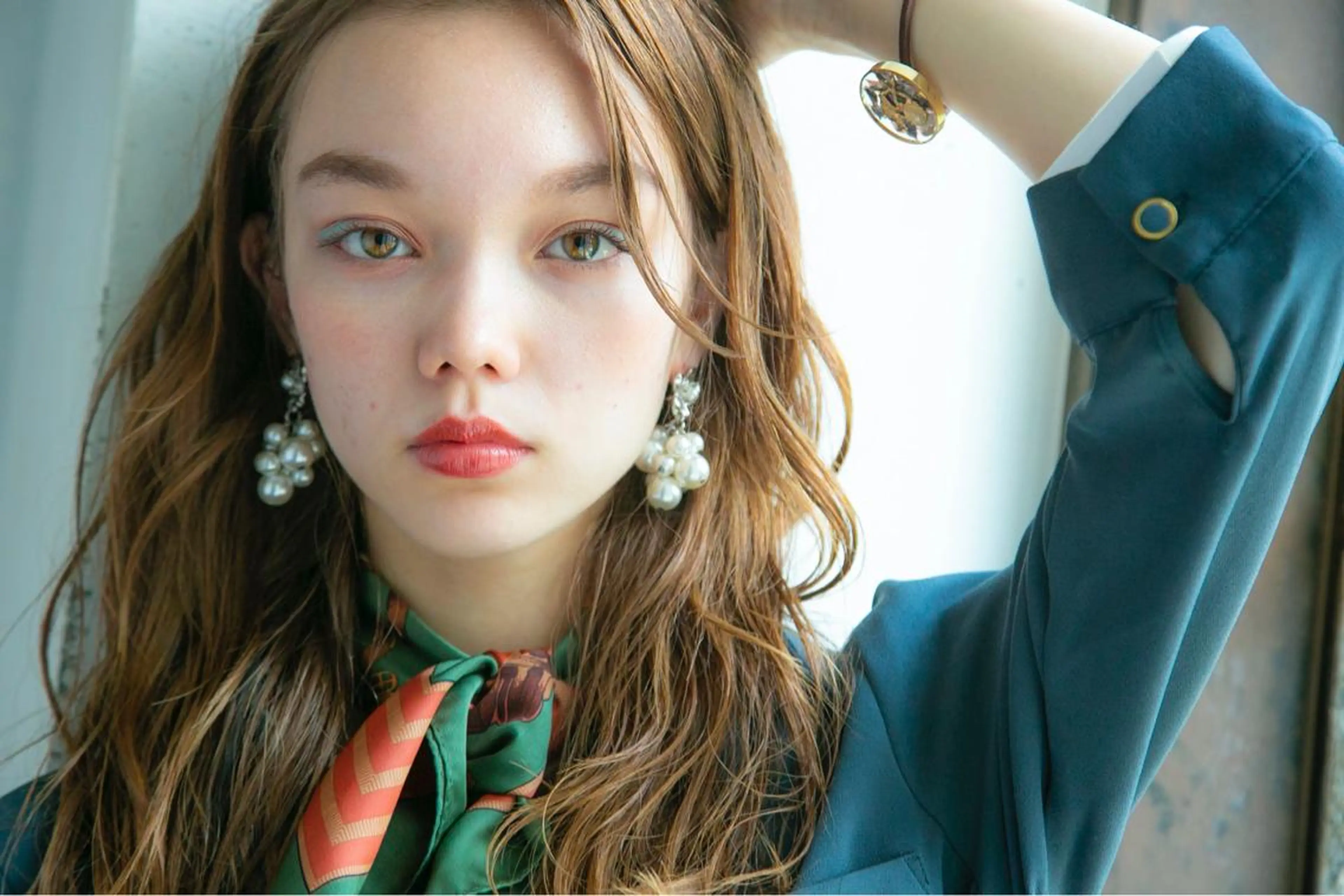 ロング カラー パーマ ネイル マツエク・マツパ ヘアカラー トリートメント ヘアセット レイヤー＆カラー 人気美容師倉崎涼のヘアスタイル