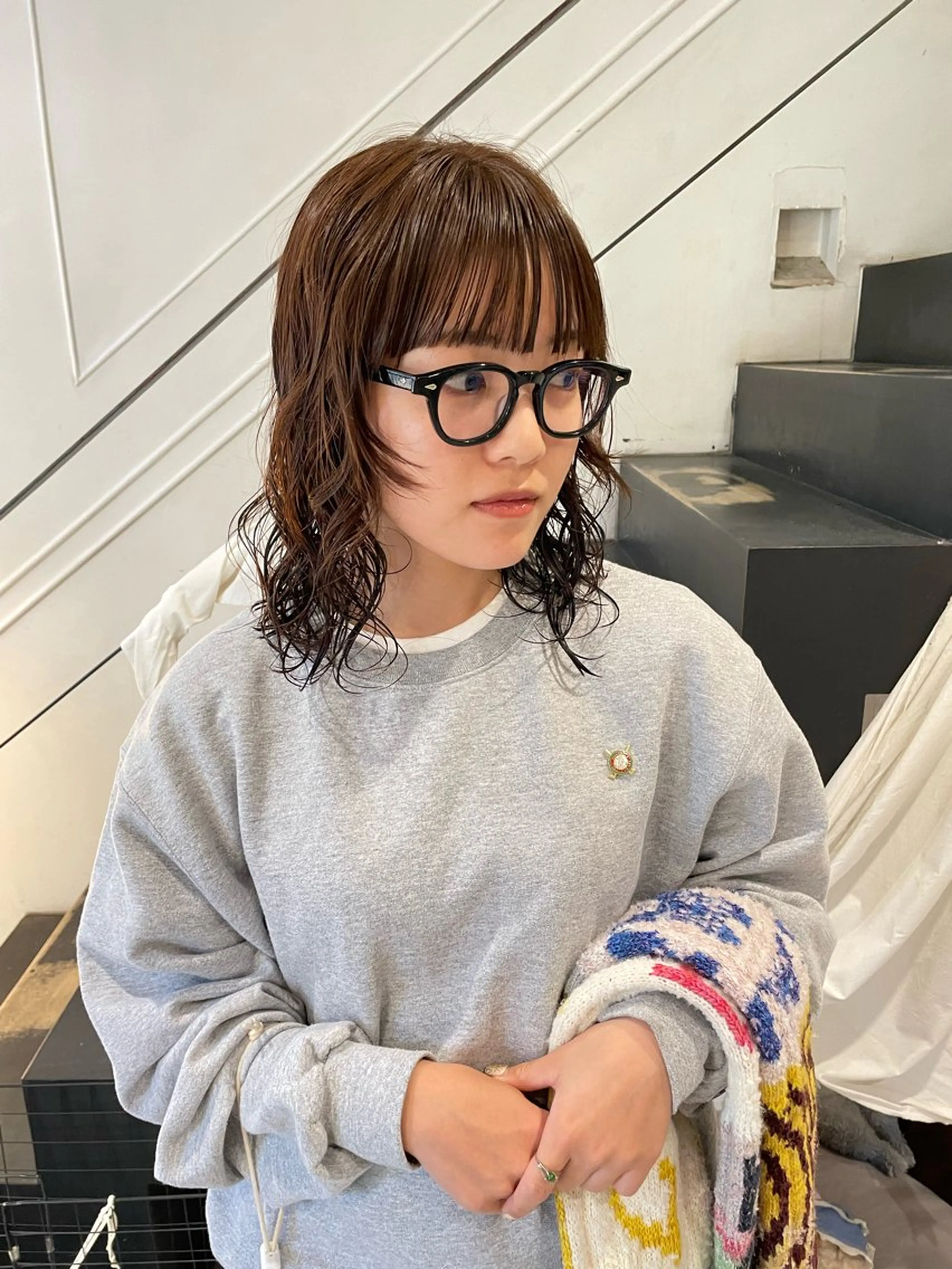 パーマ nishiura nanasaのヘアスタイル