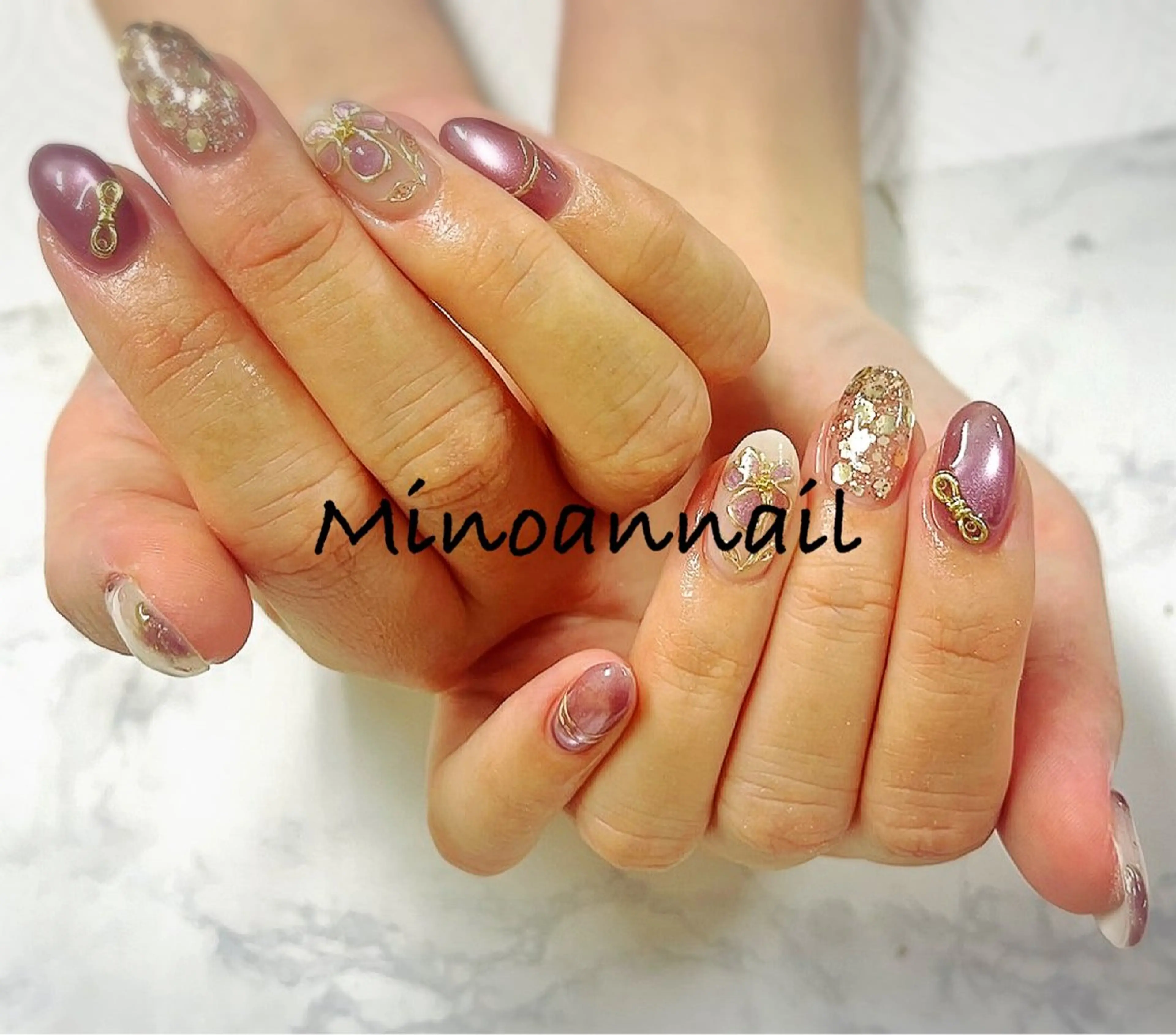 ネイル 美ノ庵ネイルサロン メトロポリタン前店のネイルデザイン