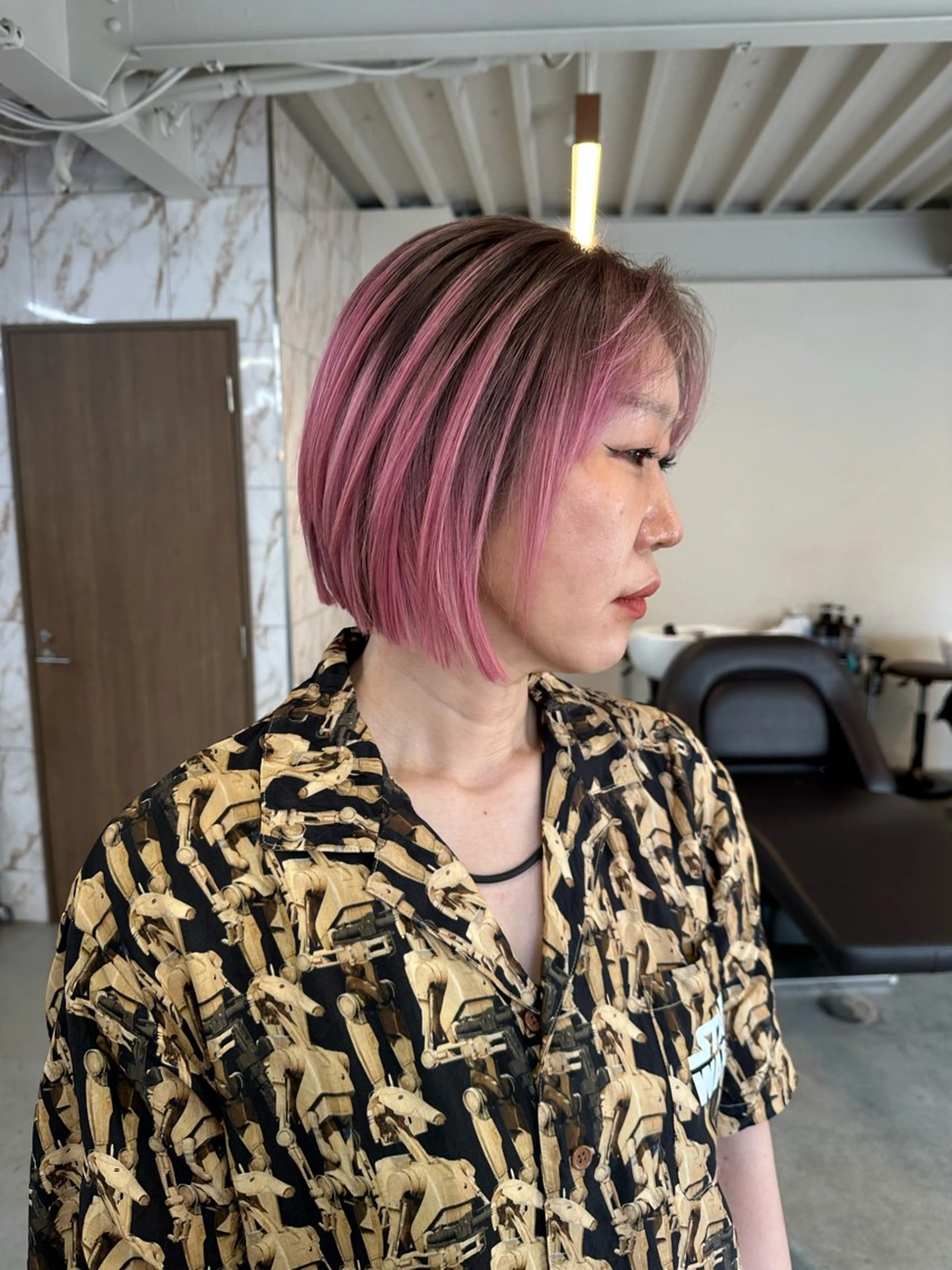 ショート カラー カット ヘアカラー トリートメント ハイトーン×似合わせ 🌱中川慎之介のヘアスタイル