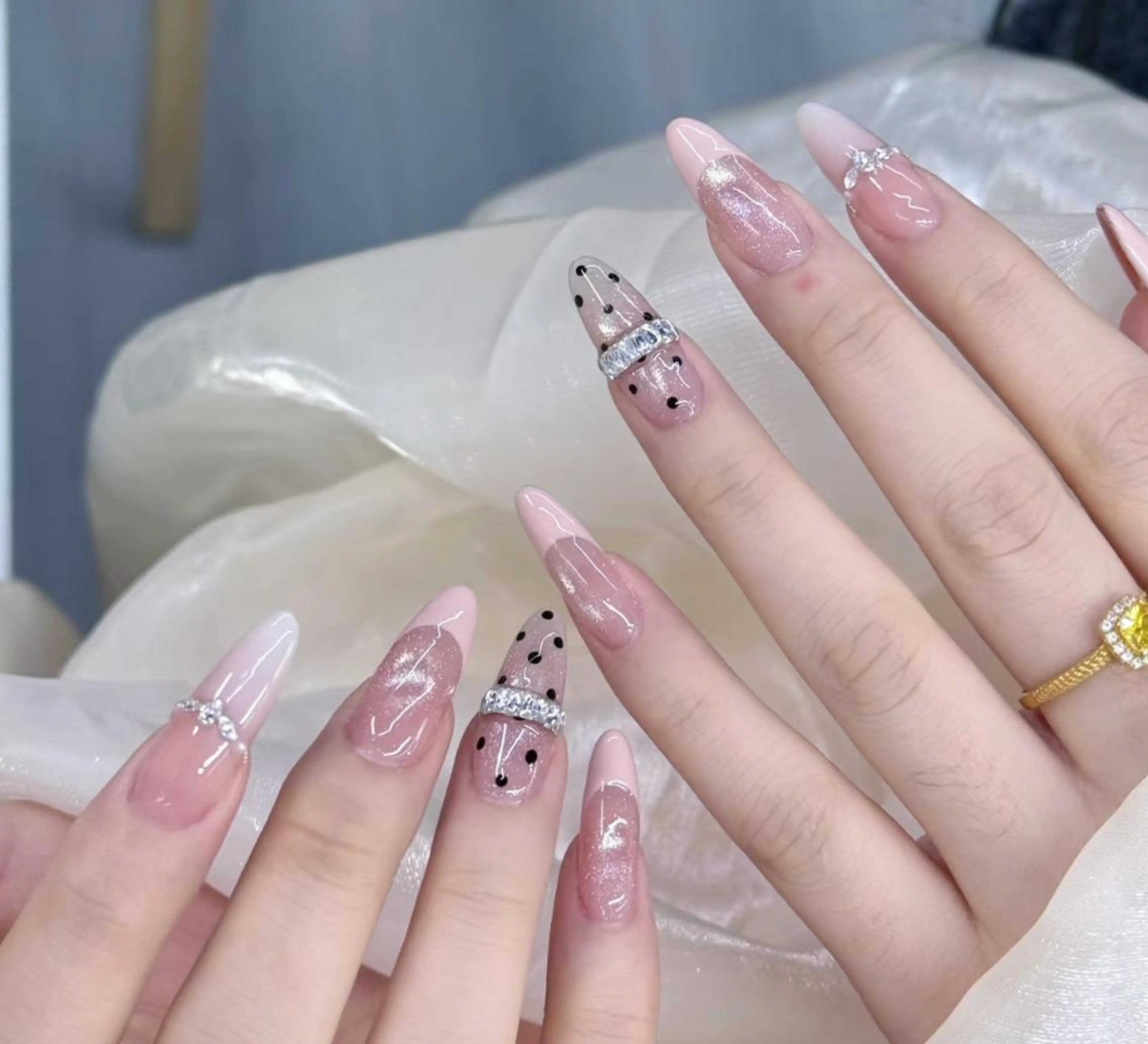 ネイル ハンドネイル By moonネイル 🌷ワンホン/韓国風のネイルデザイン