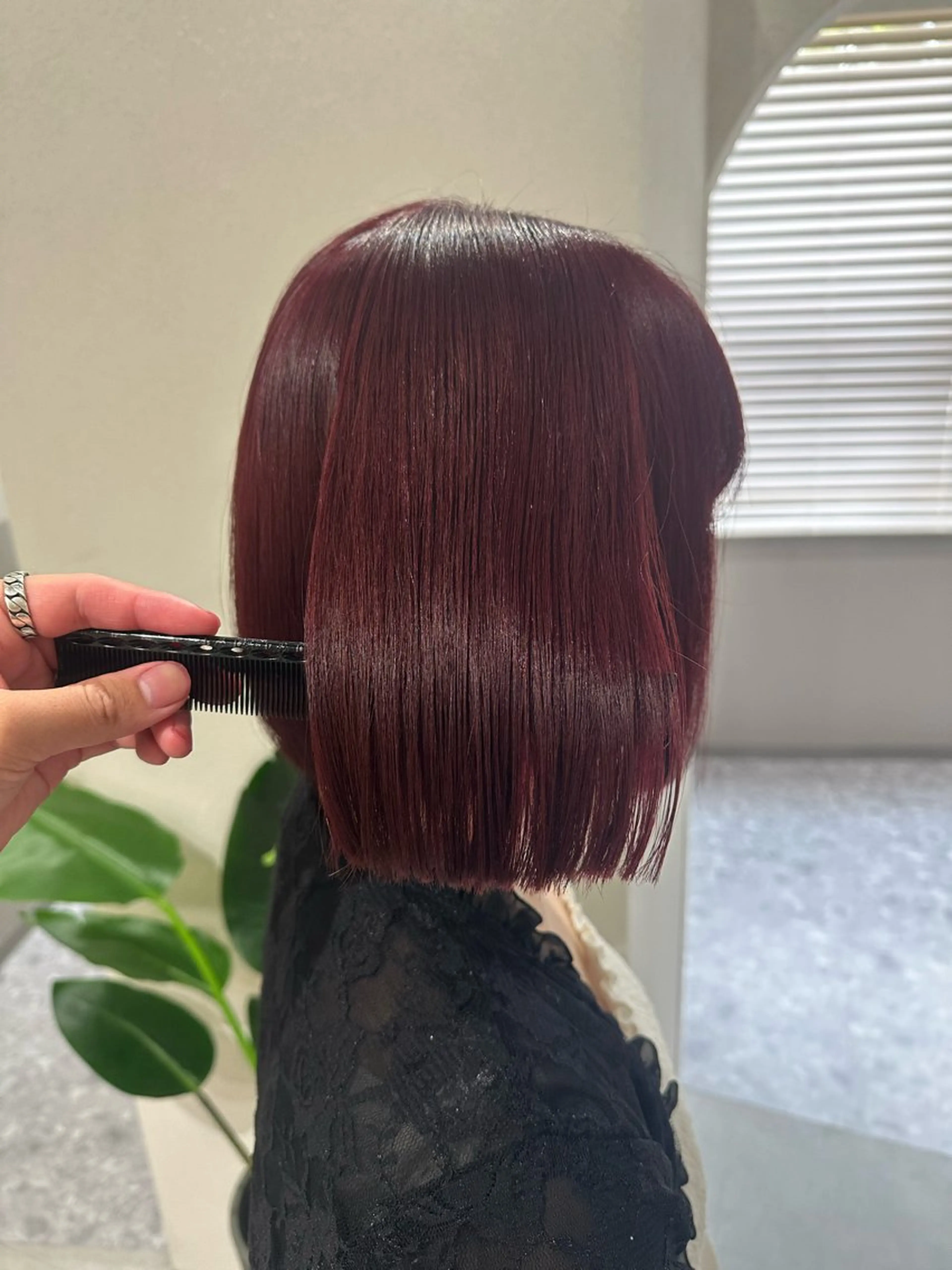 ショート カラー カット ヘアカラー トリートメント 🪞個室サロン/韓国 艶髪/keito🪞のヘアスタイル