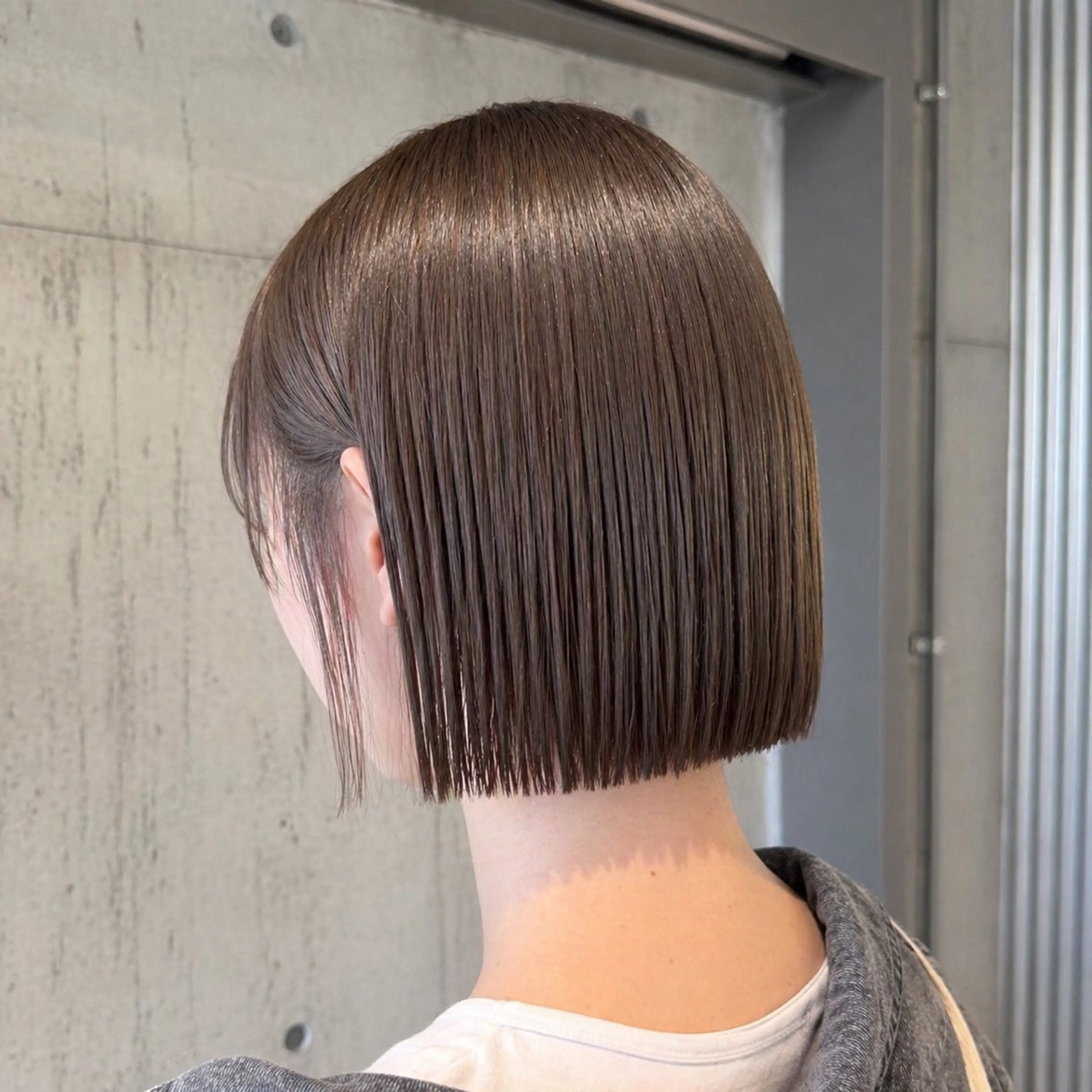 ミディアム カラー ヘアアレンジ カット ヘアカラー トリートメント ボブ×透明感カラー 特化・リクト💥のヘアスタイル