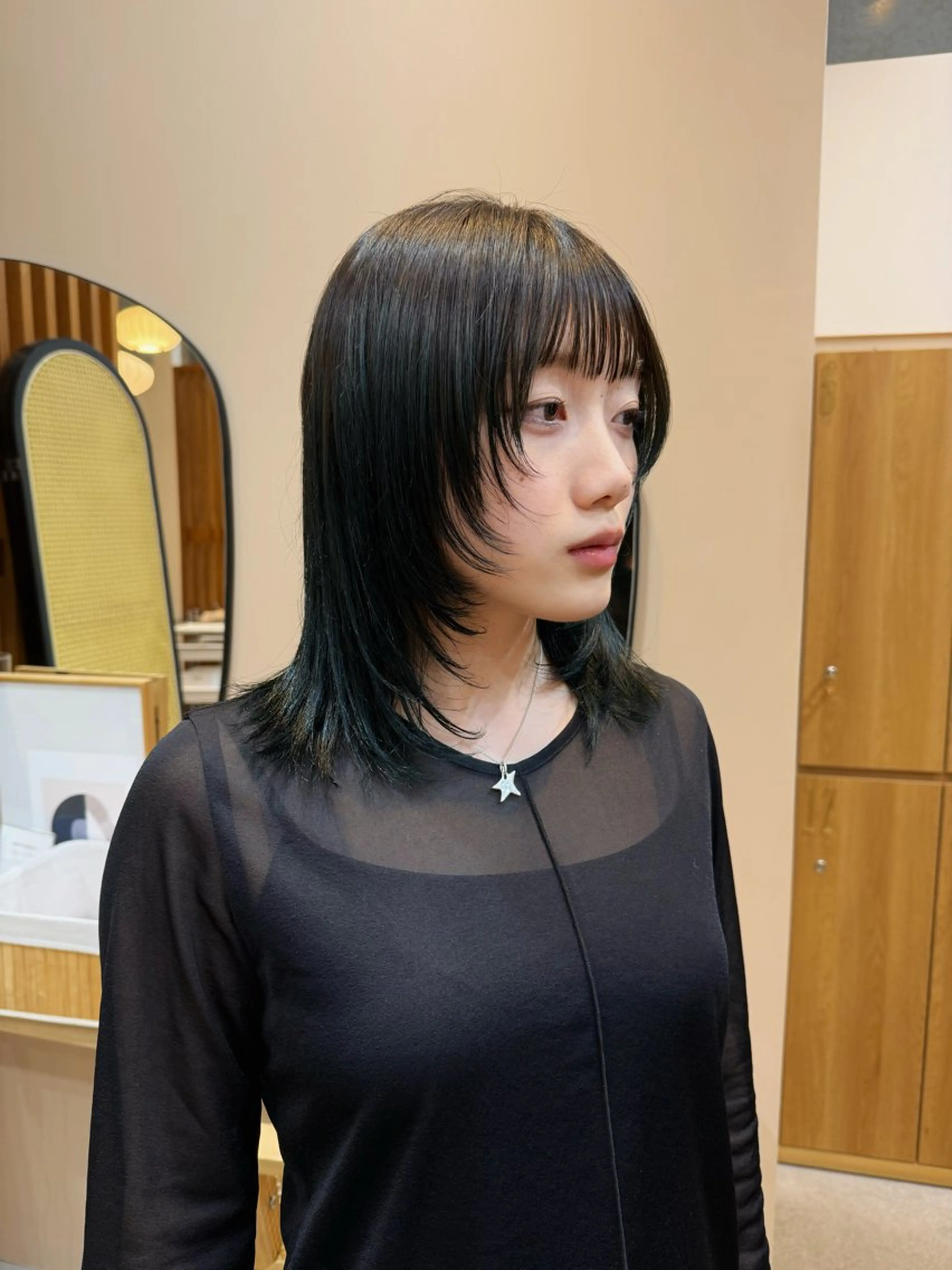 ミディアム カラー レイヤーカット ❤️アヤカ Wカラー ボブ レイヤー❤️のヘアスタイル