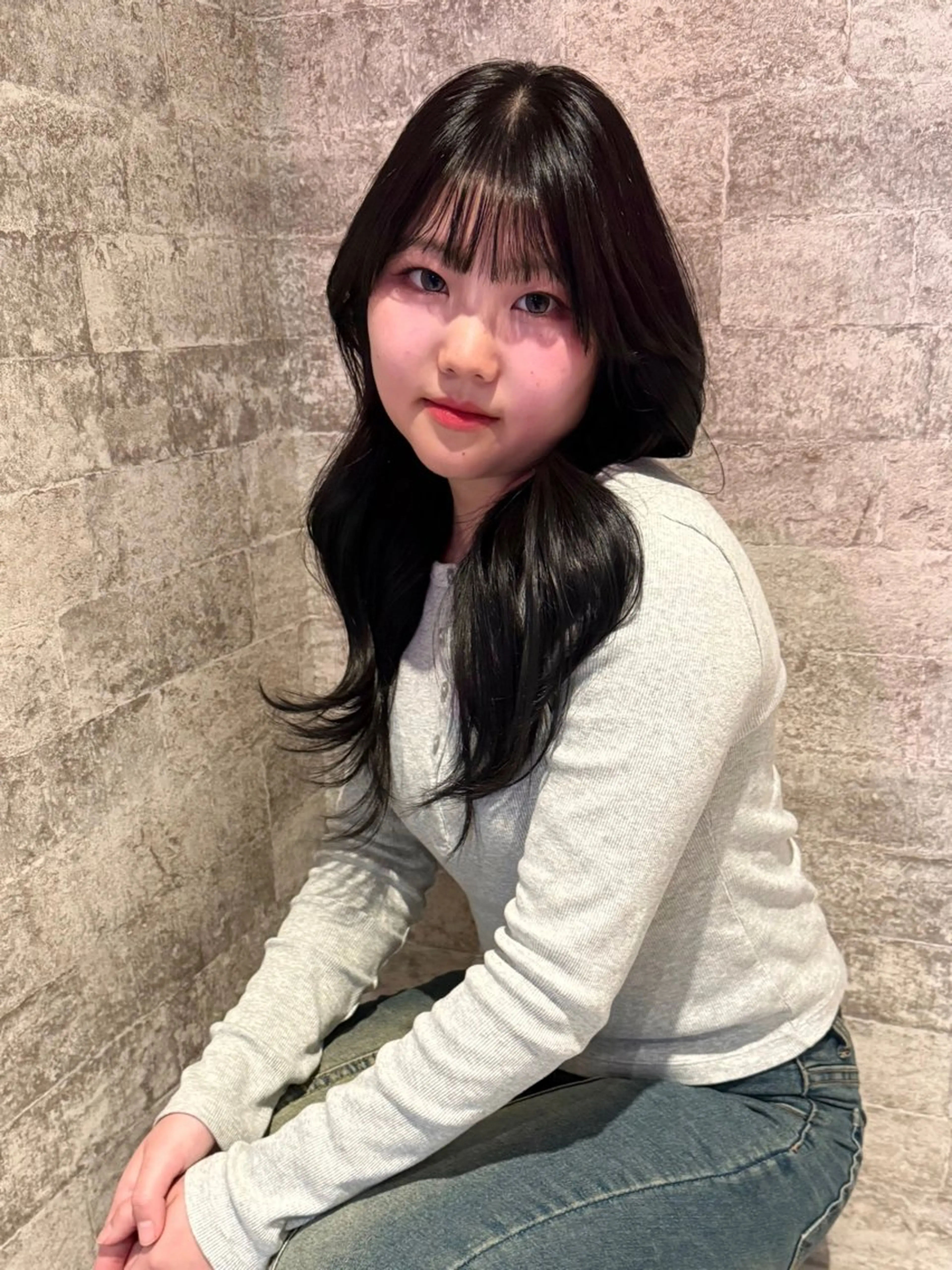 ロング カラー カット ヘアカラー トリートメント mai / linoah˚✧のヘアスタイル