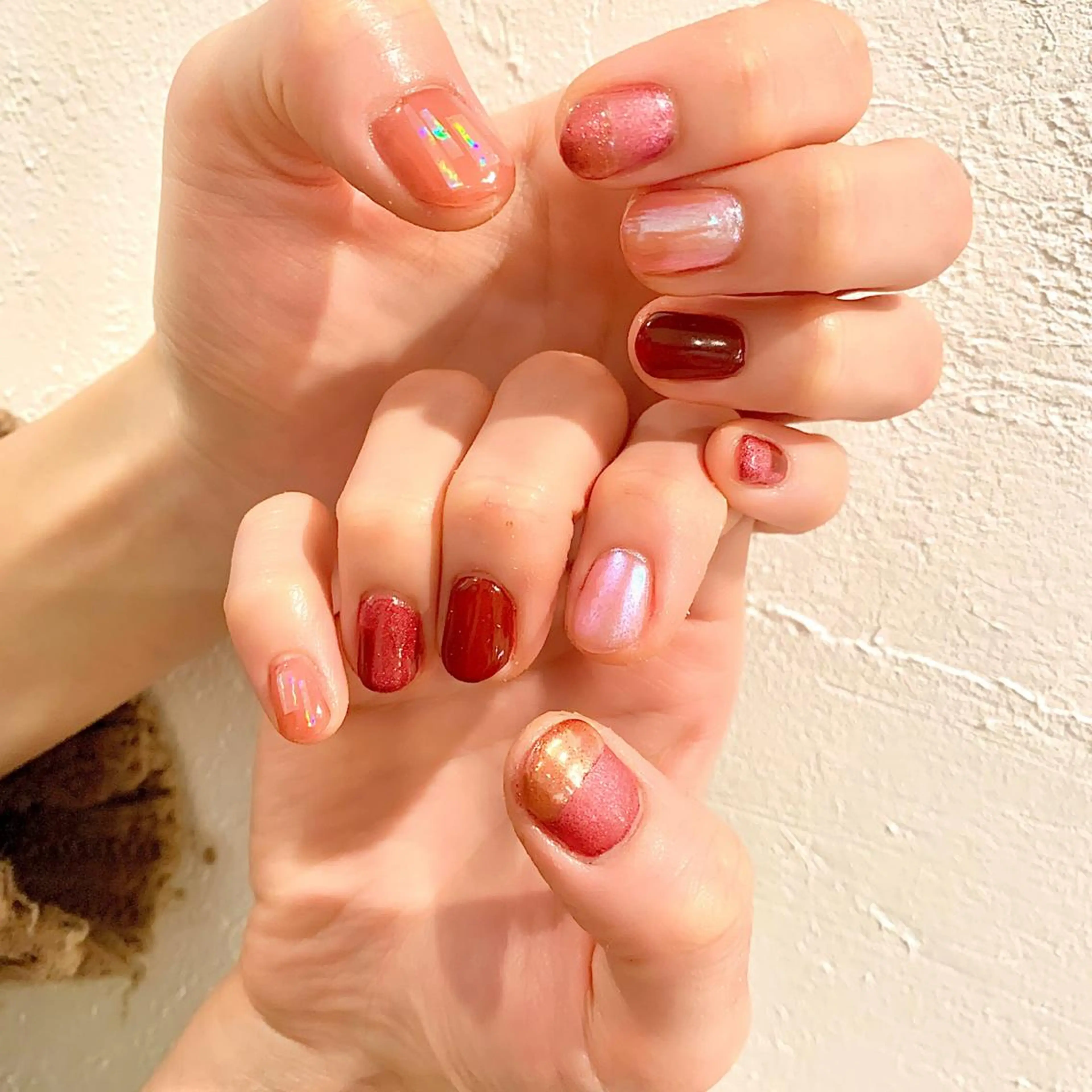 ネイル ニュアンスネイル Sato. Mのネイルデザイン