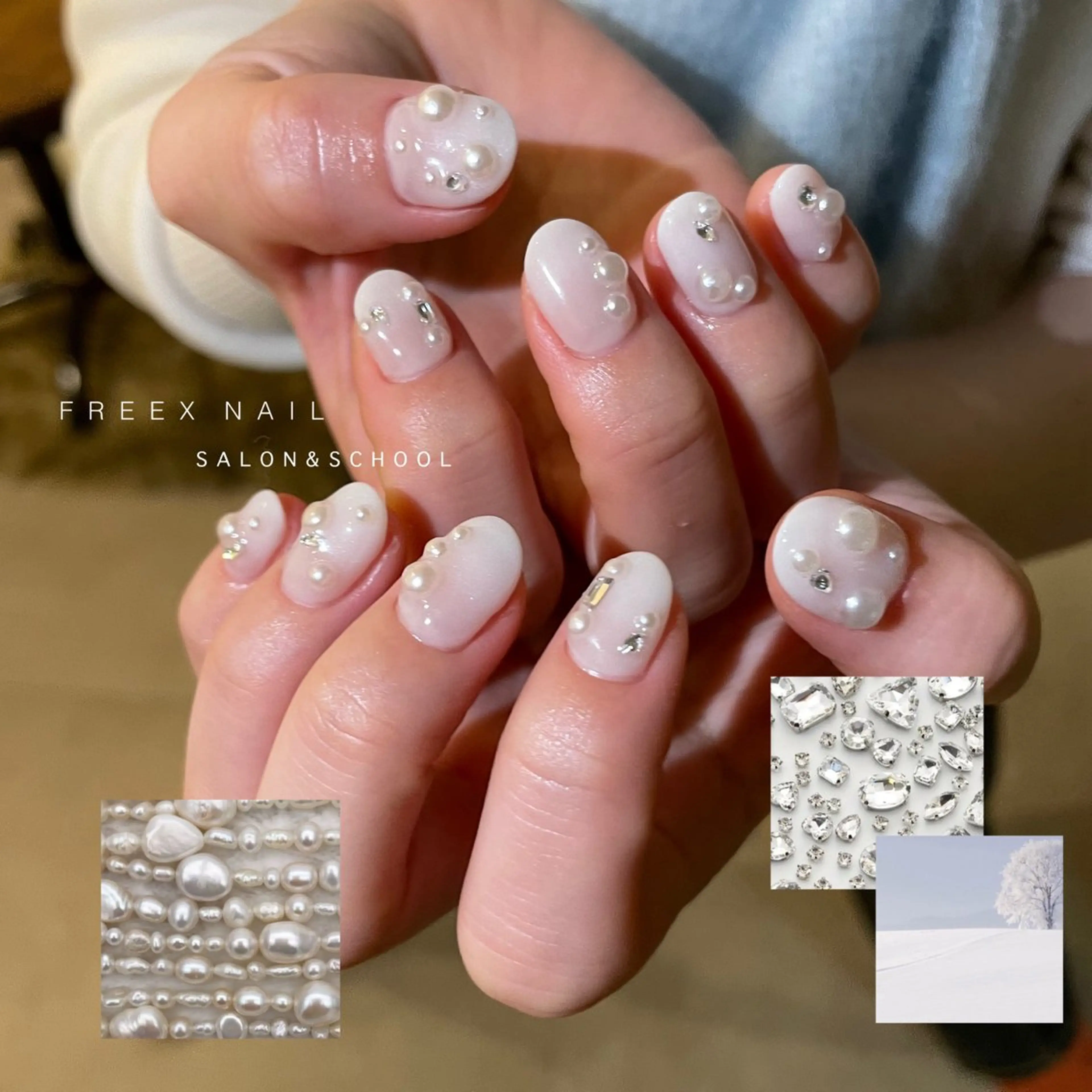 ネイル ハンドネイル フットネイル freex nail /ニュアンス/個性派のネイルデザイン