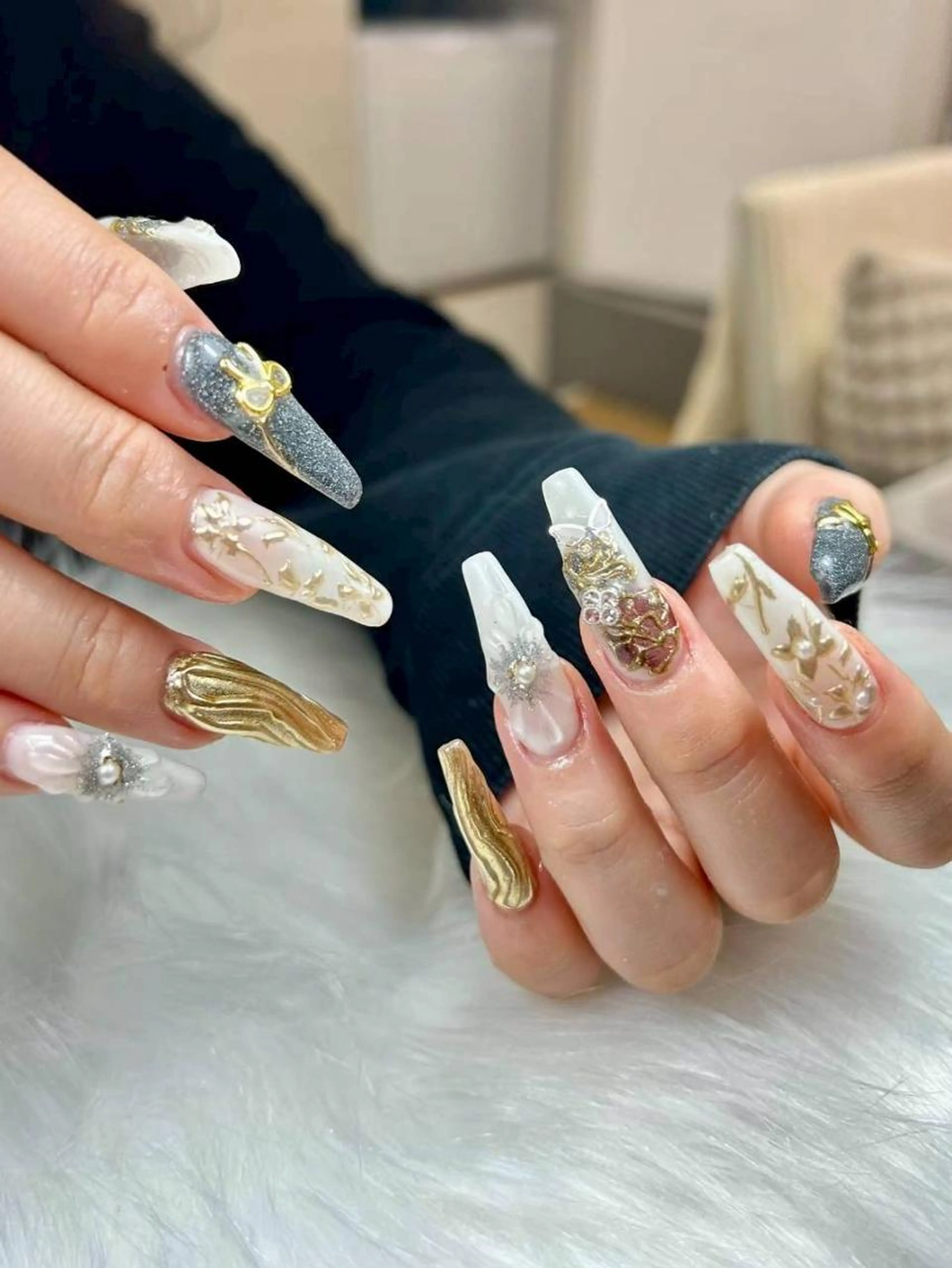 チップ長さだし10本込み💅✨つけ放題・やり放題180分⏰｜持込デザインOK・デザイン提案OK💡《オフ無料》の写真