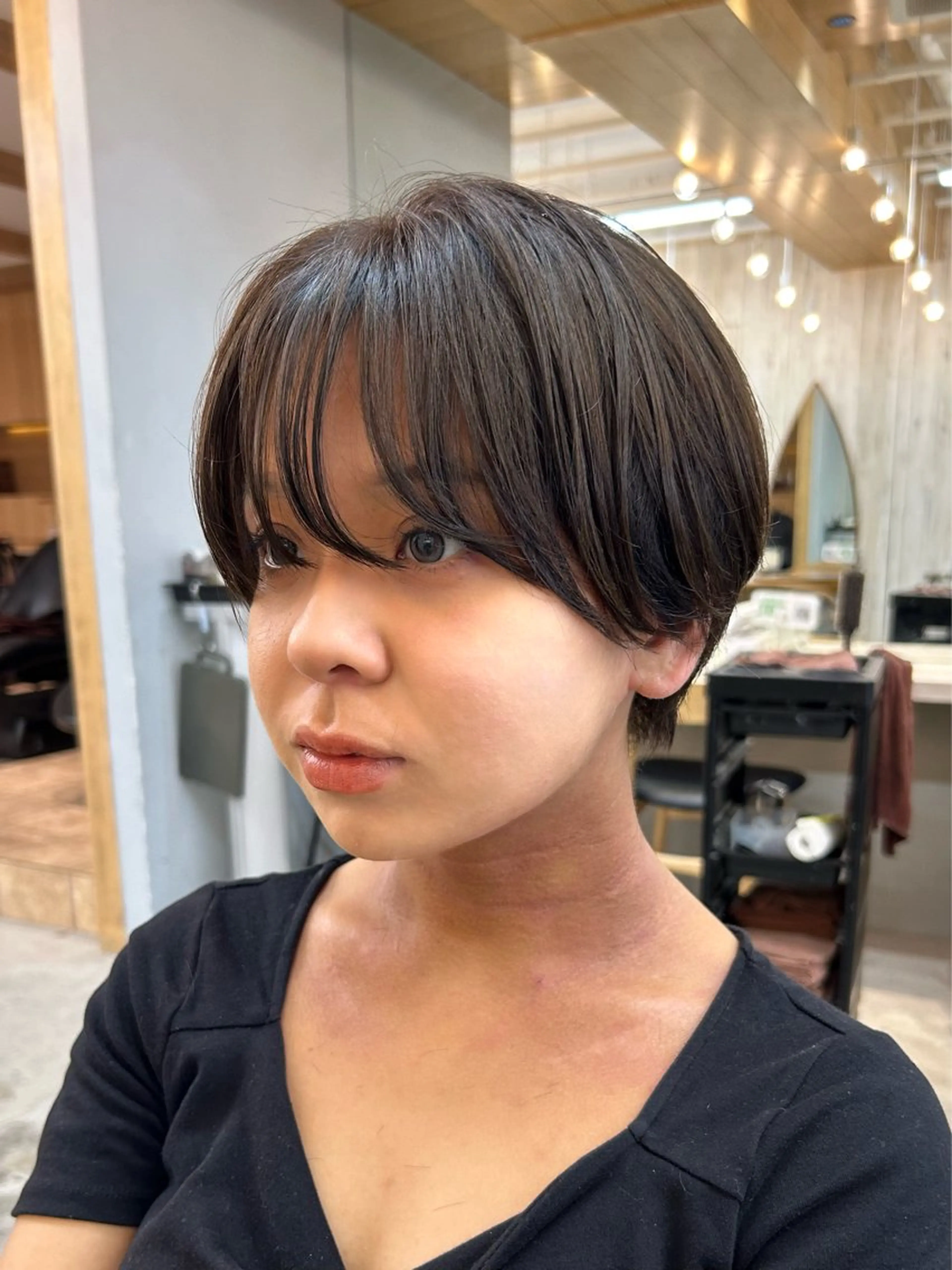 ショート カット トリートメント 🩵縮毛矯正/ブリー チ/髪質改善/いつかのヘアスタイル