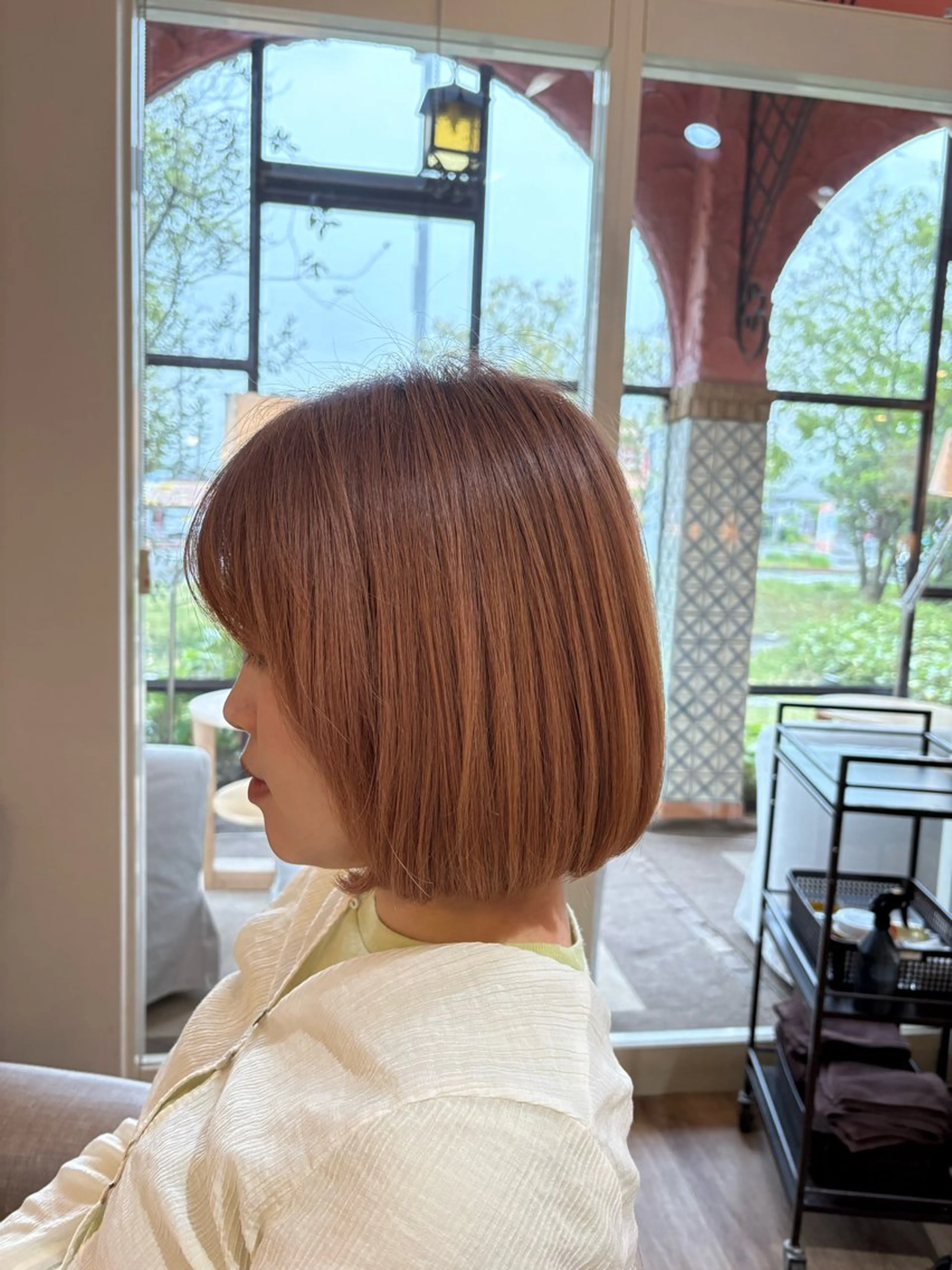 ショート トリートメント 佐藤 文音のヘアスタイル