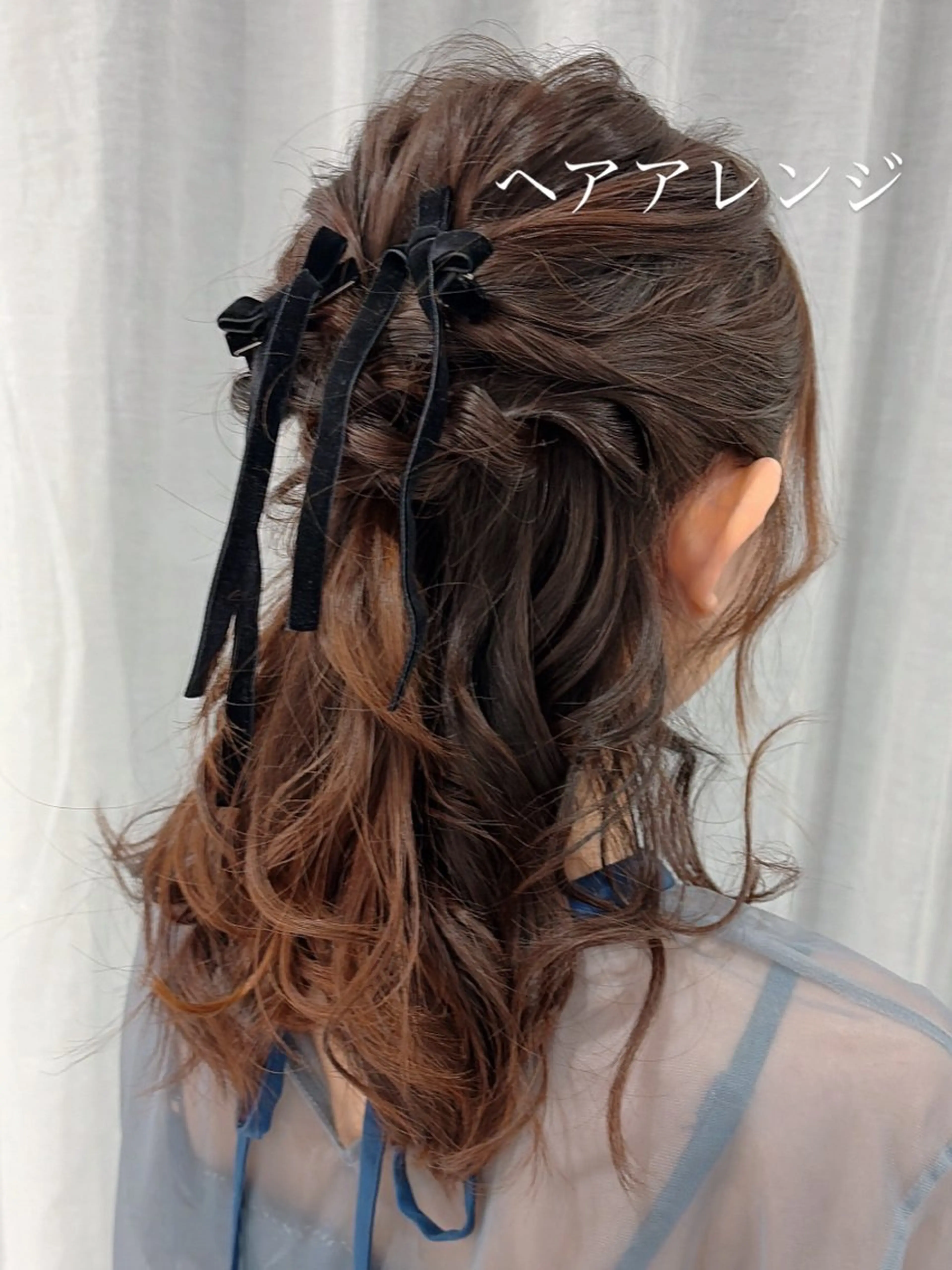 セミロング ヘアセット ランソ成田所属・ランソ成田 Ueharaのヘアスタイル