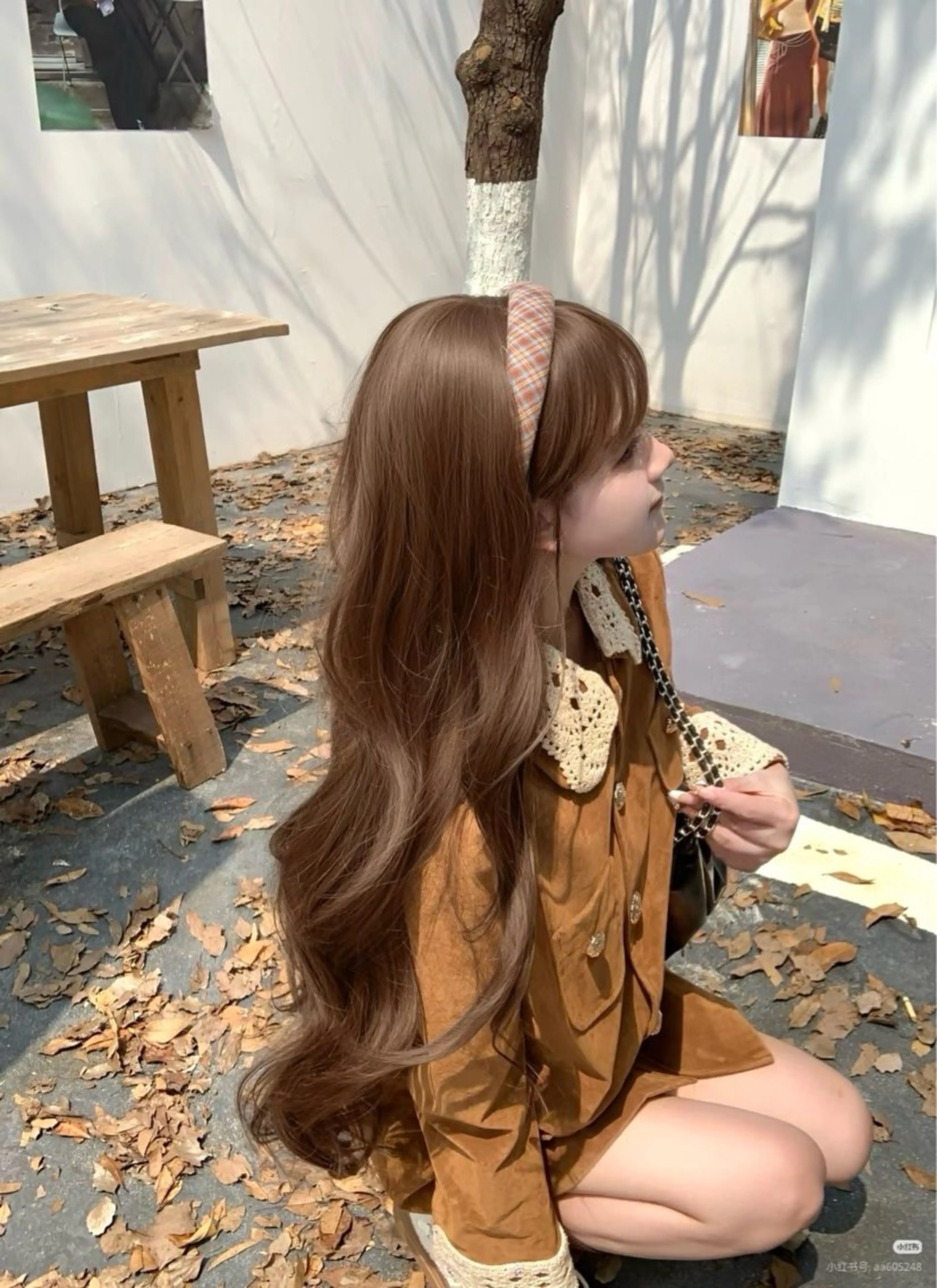 ロング カラー ヘアカラー トリートメント 中韓レイヤー/ ブラウン🤎はやとのヘアスタイル