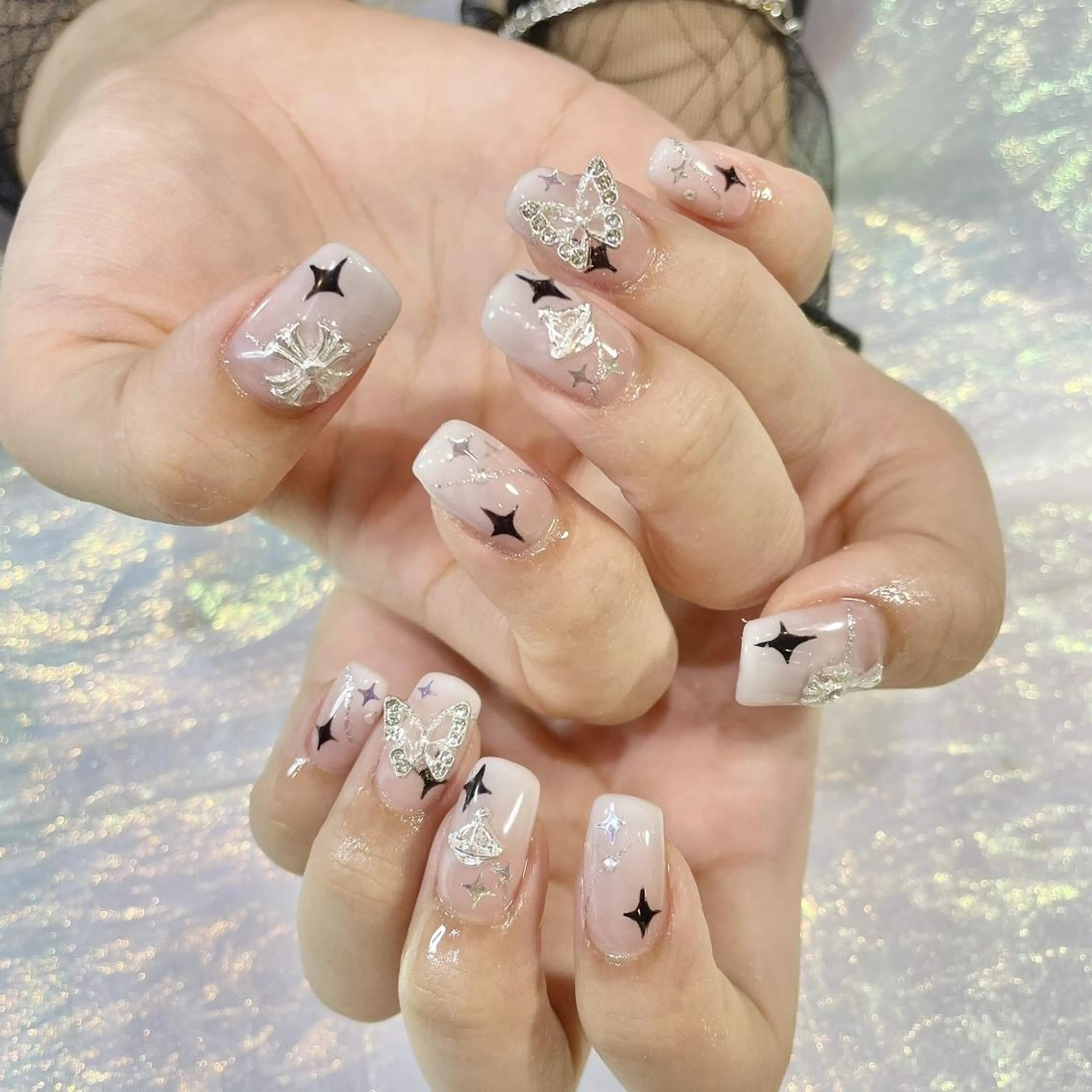 ネイル 韓国ネイル Menail 心斎橋 /南船場/yui☆のネイルデザイン