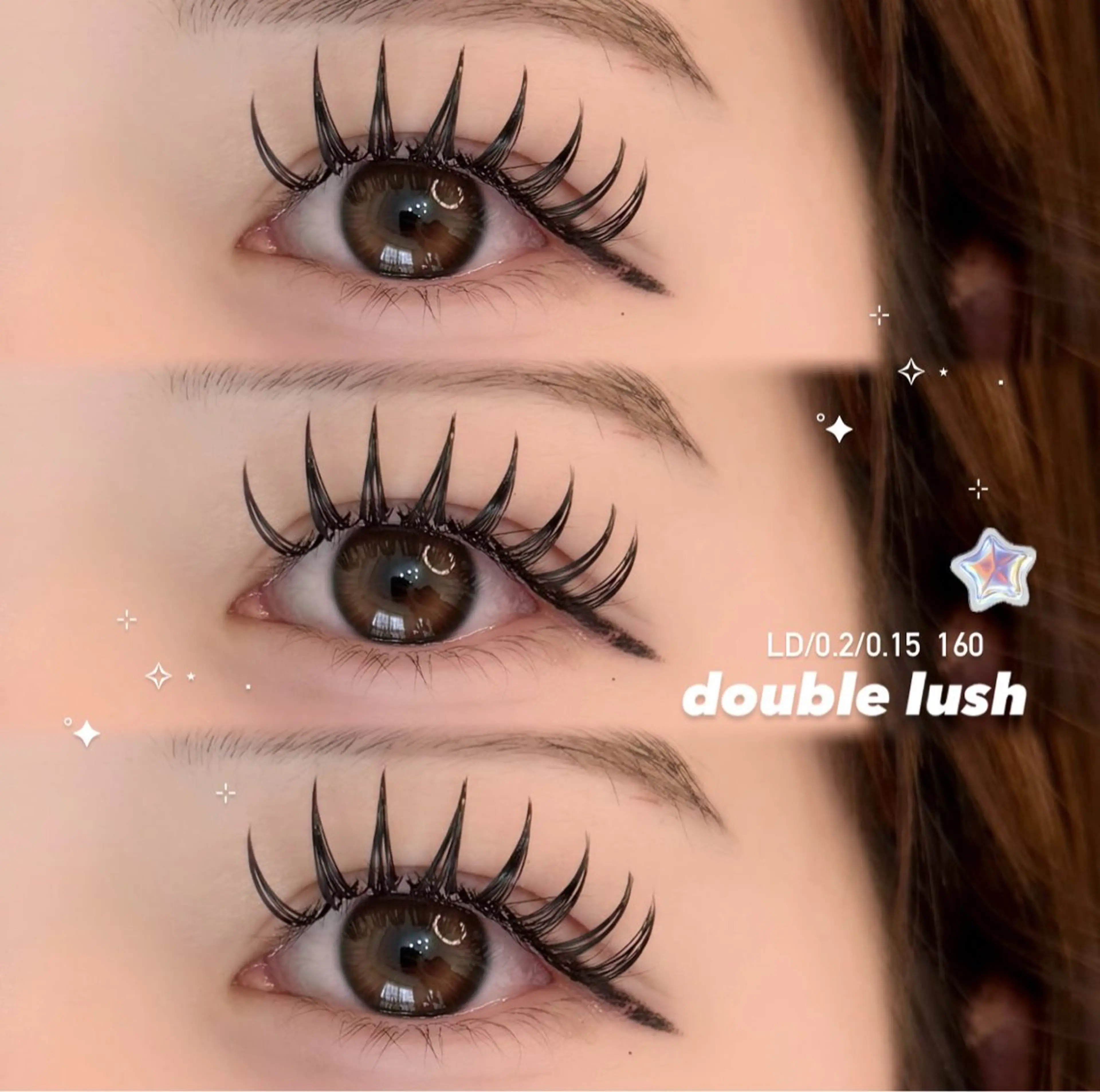 マツエク・マツパ マツエク 【那覇/束感まつ毛 /LED】キャメルのマツエク・マツパデザイン