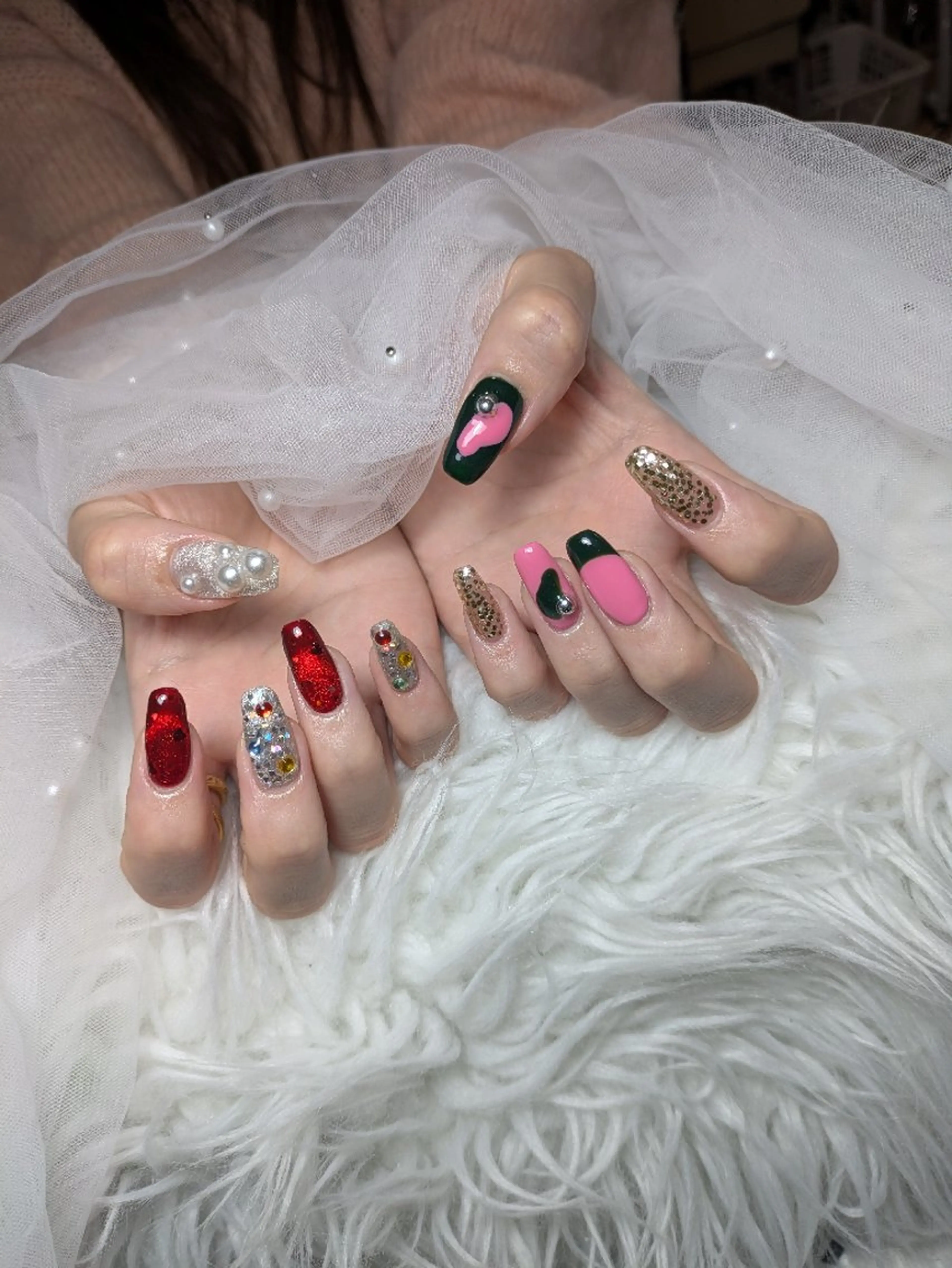 ネイル Queen Nail 研修生のネイルデザイン