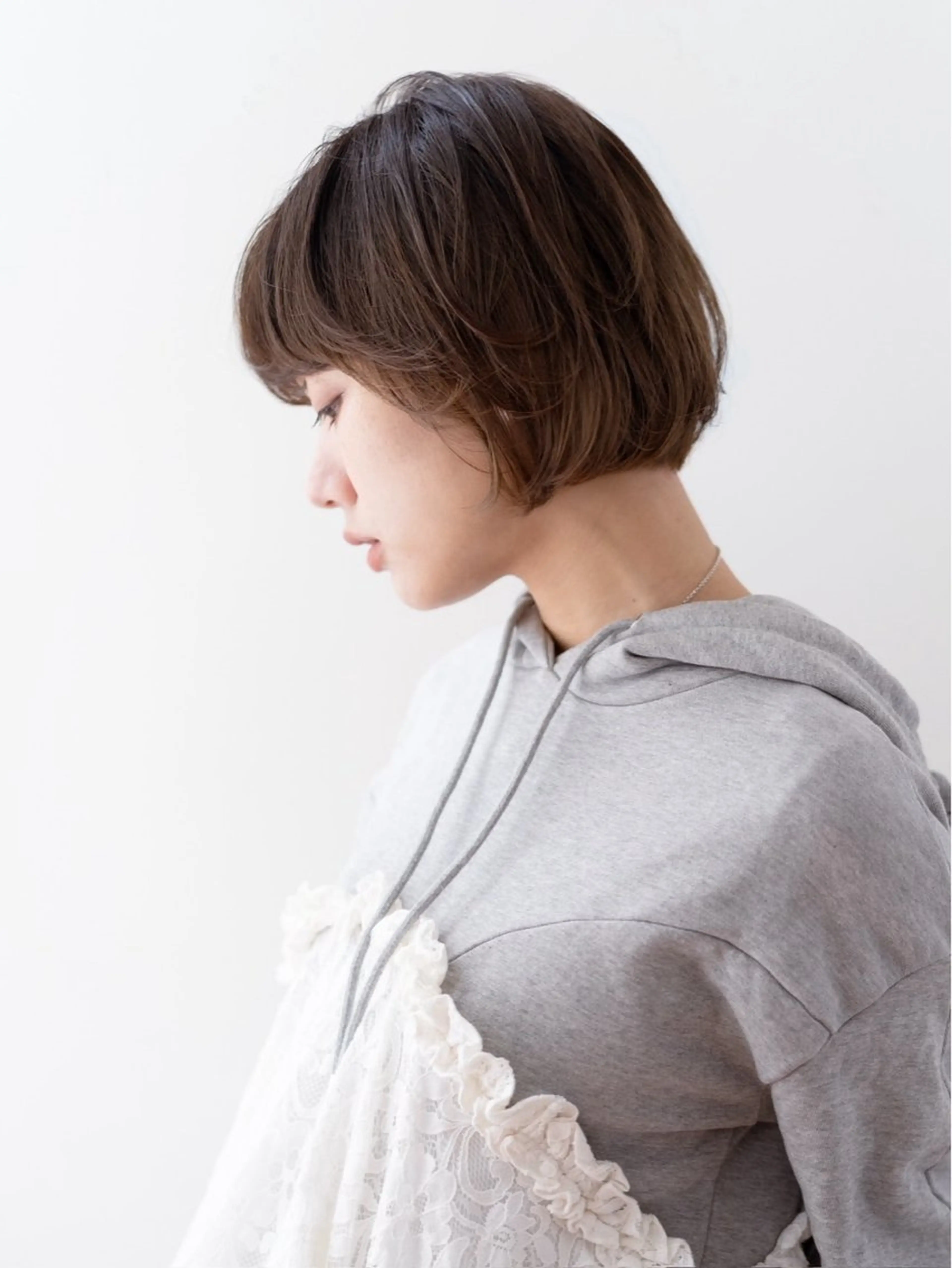 ショート カラー パーマ 穂乃香 BEAUTRIUMのヘアスタイル