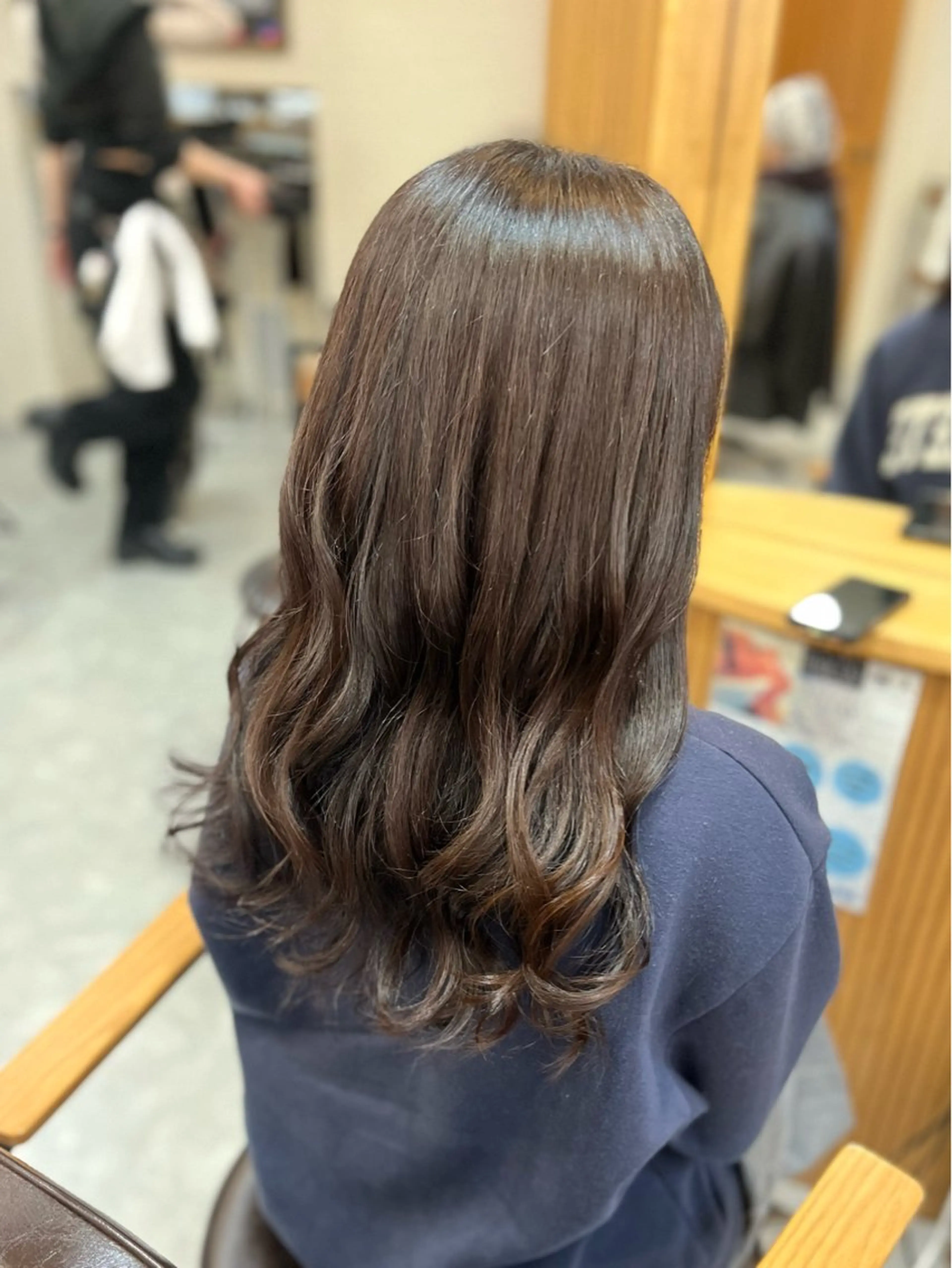 ロング カット ヘアカラー トリートメント 🌸 ROPEさとみ🌸のヘアスタイル