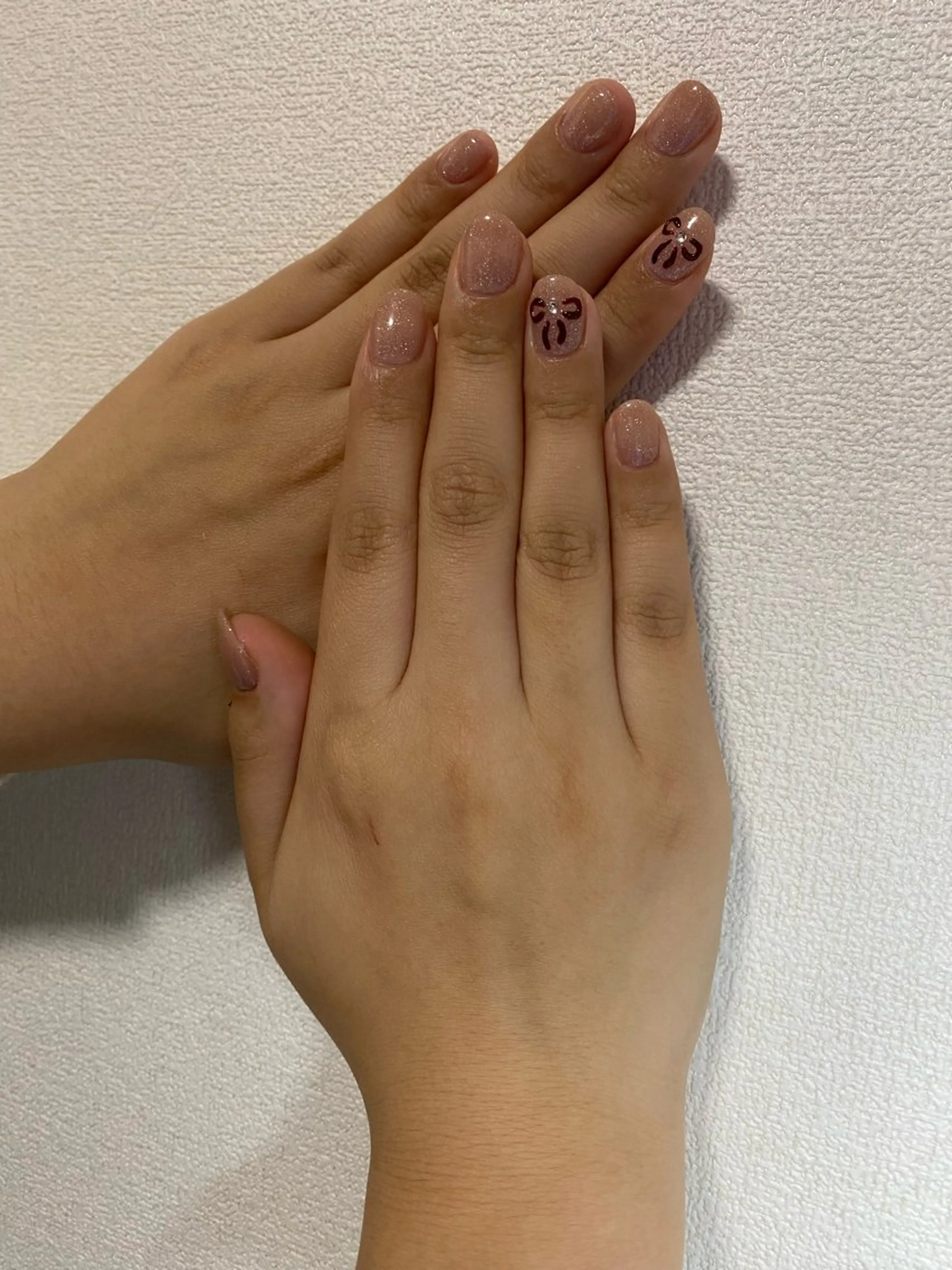 ネイル リボン 自宅サロン FeelFreeのマツエク・マツパデザイン