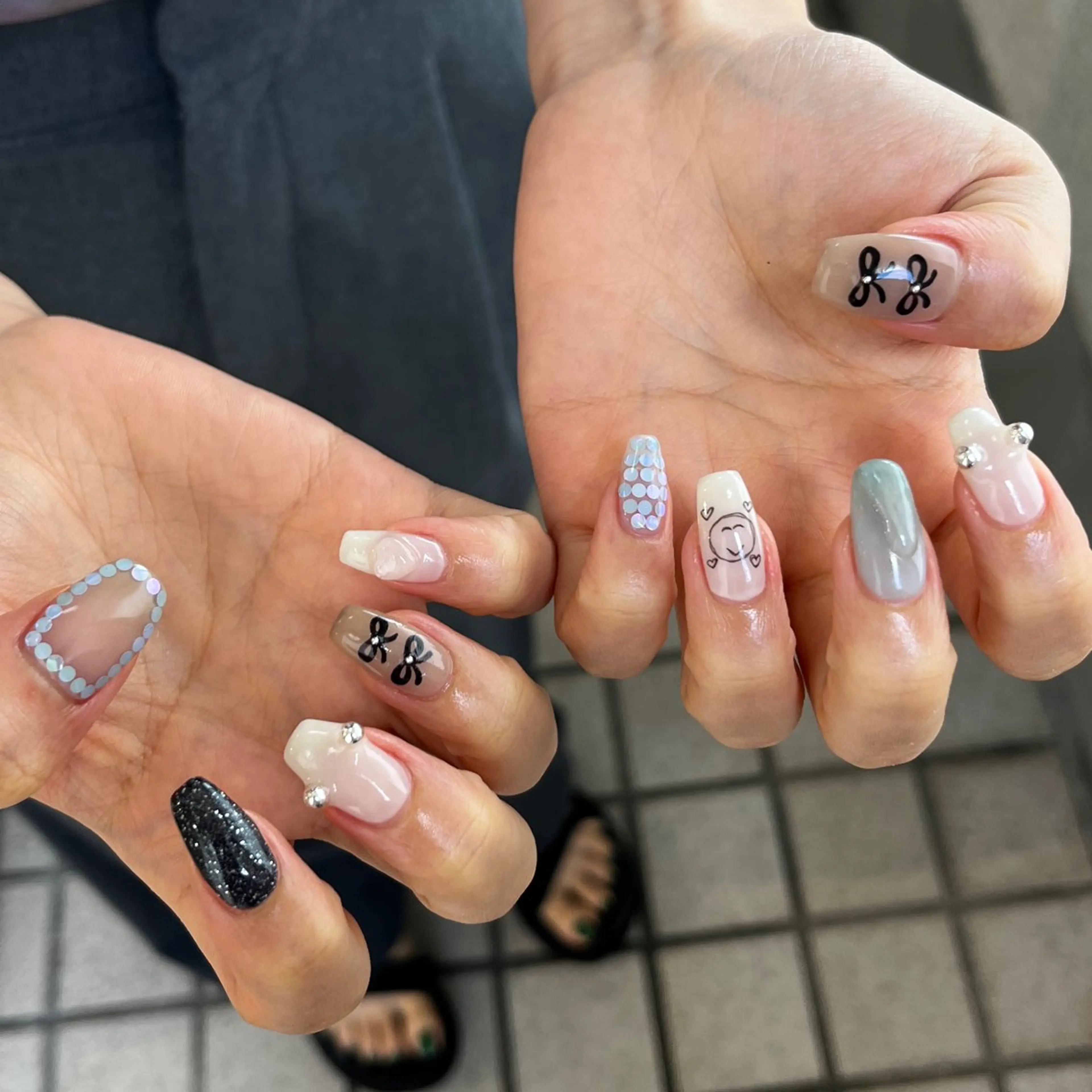 ネイル niconail 🧣ayu 📍烏山のネイルデザイン