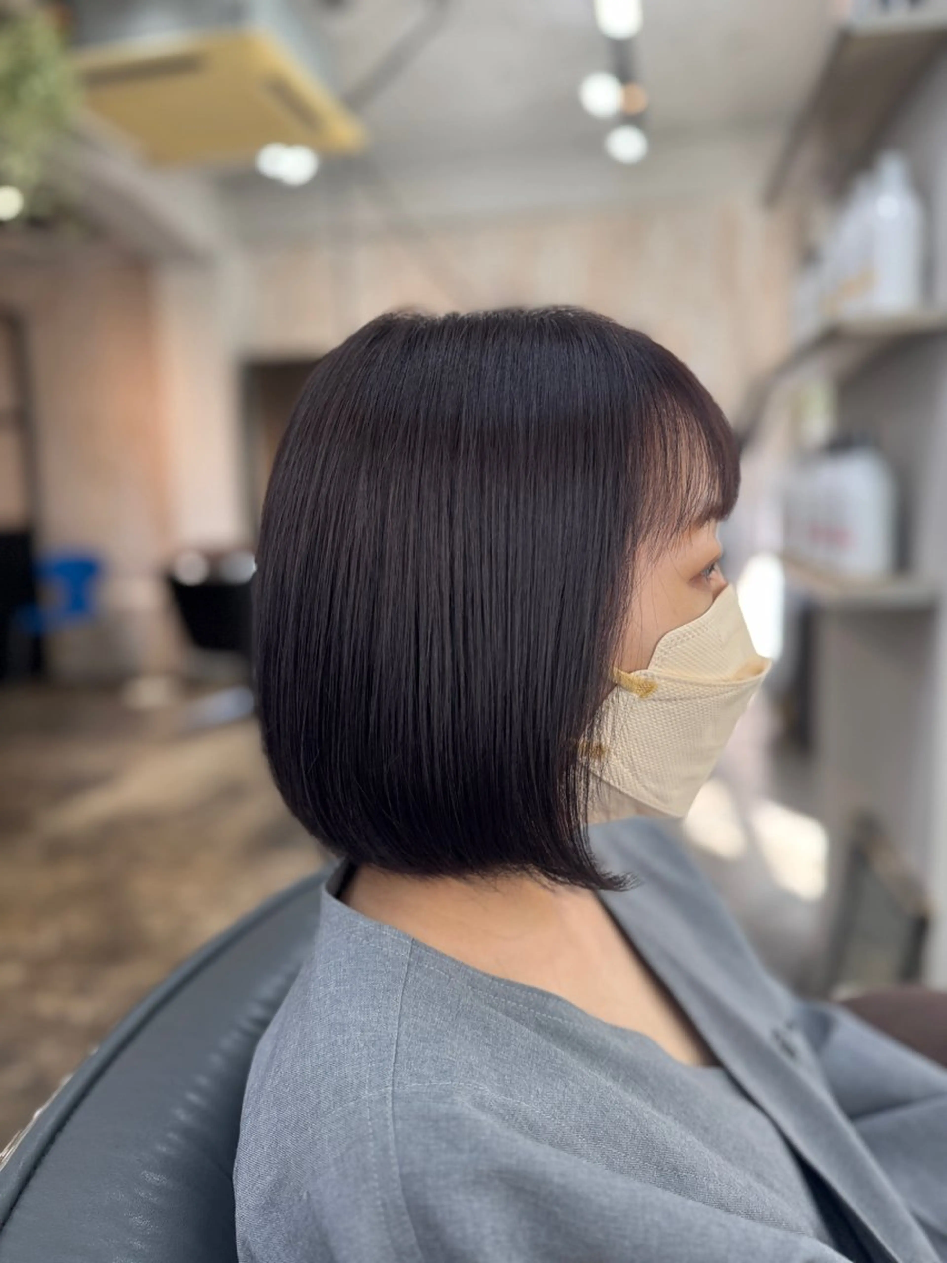 ショート ボブ 髪質改善 パーマ・レイヤー 髪質改善・TANIのヘアスタイル