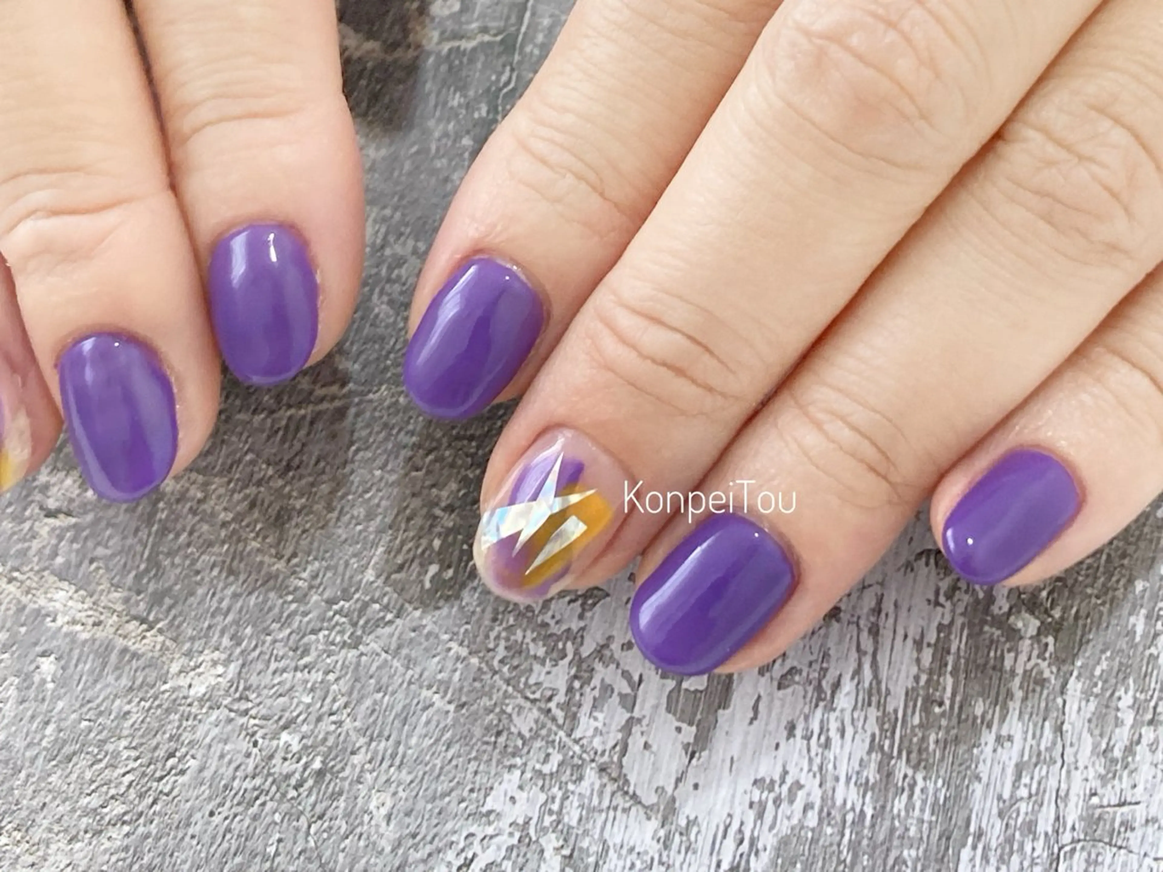 ネイル ハンドネイル おうちのネイルサロン　konpeiTou〜こんぺいとう〜所属・おうちのネイルサロン KonpeiTouのネイルデザイン