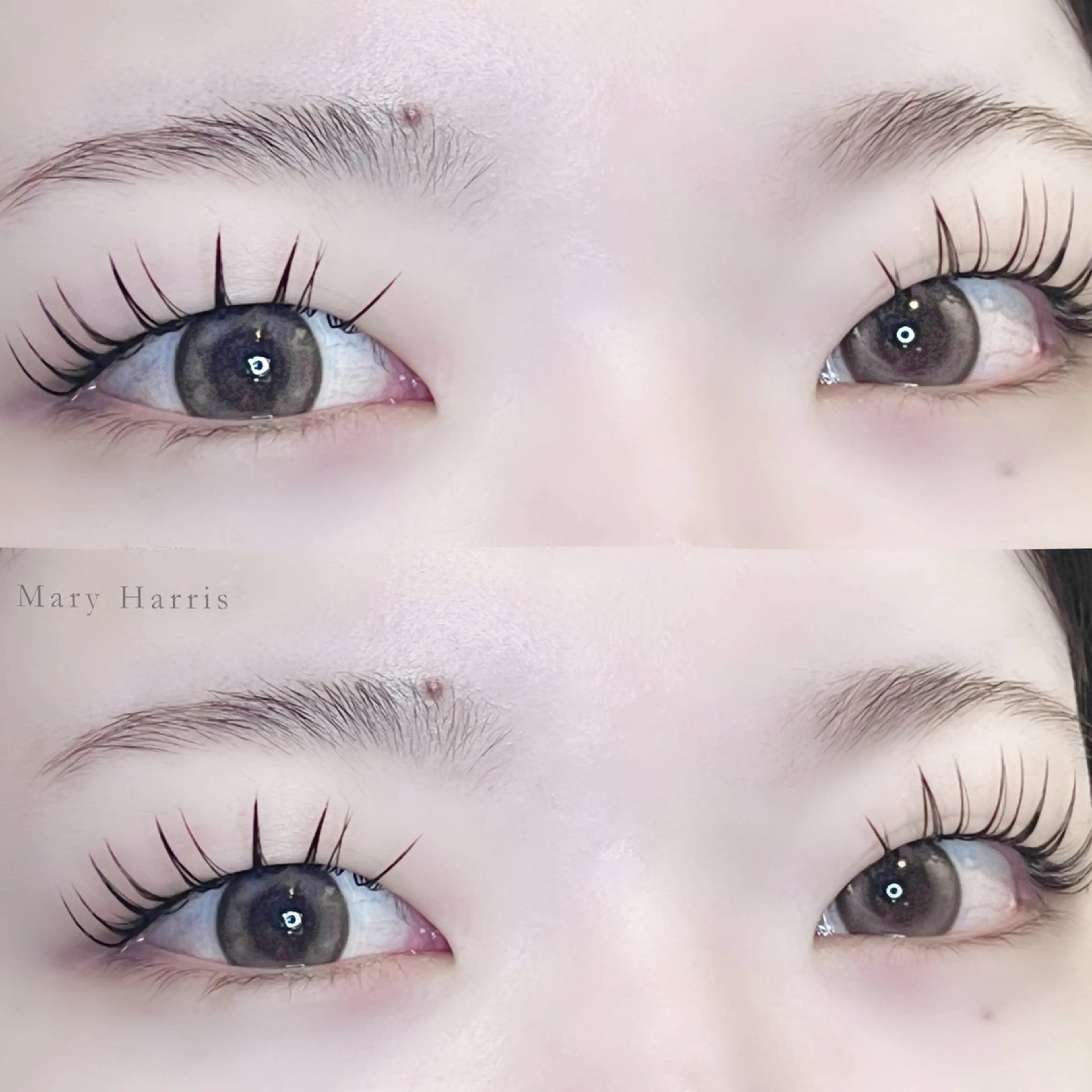 マツエク100本＋まつ毛パーマ＆アイシャンプーの写真