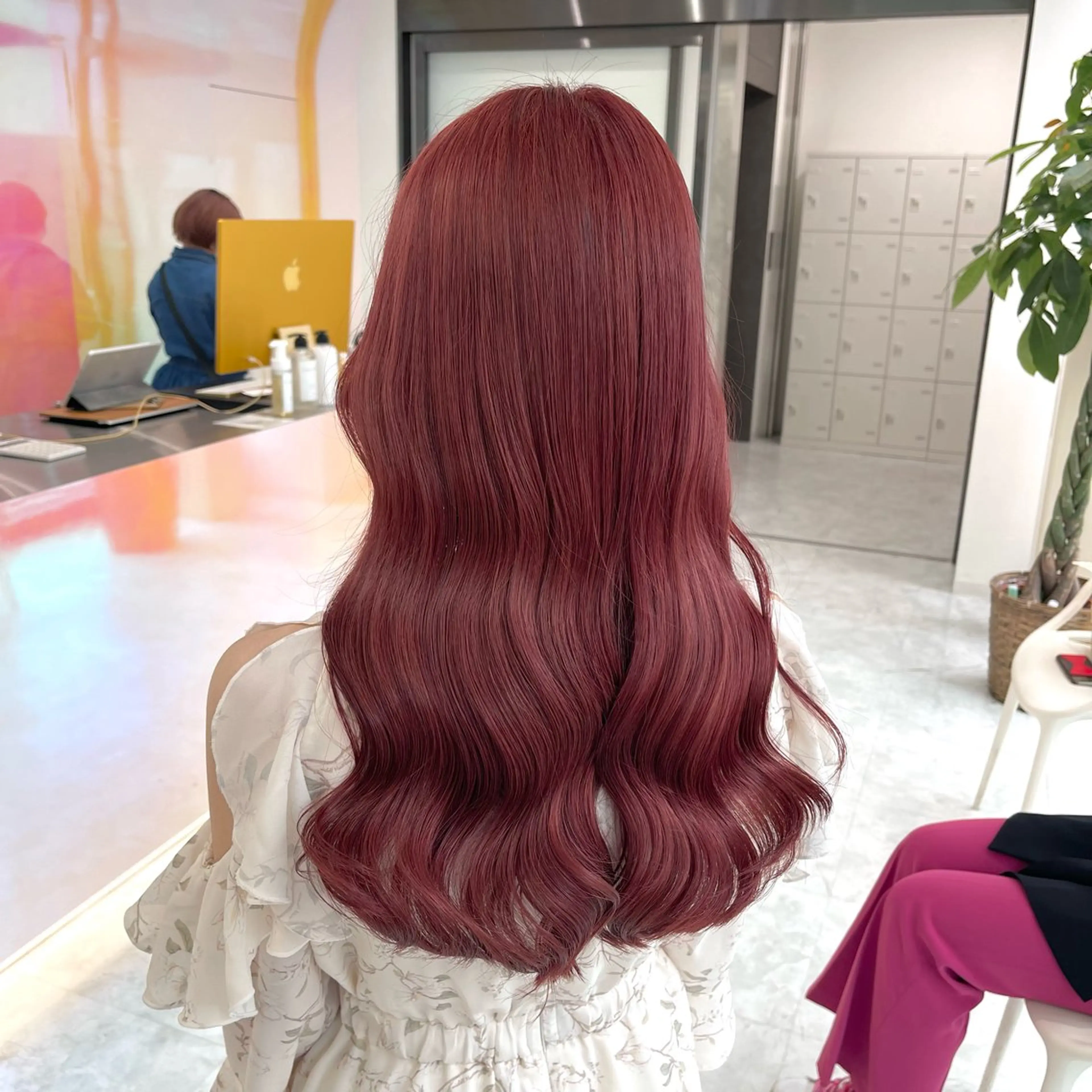 ロング カラー ヘアアレンジ メンズ ヘアカラー トリートメント ヘッドスパ ヘアセット 🌈トレンドヘア 🌈WATARU🌈のヘアスタイル