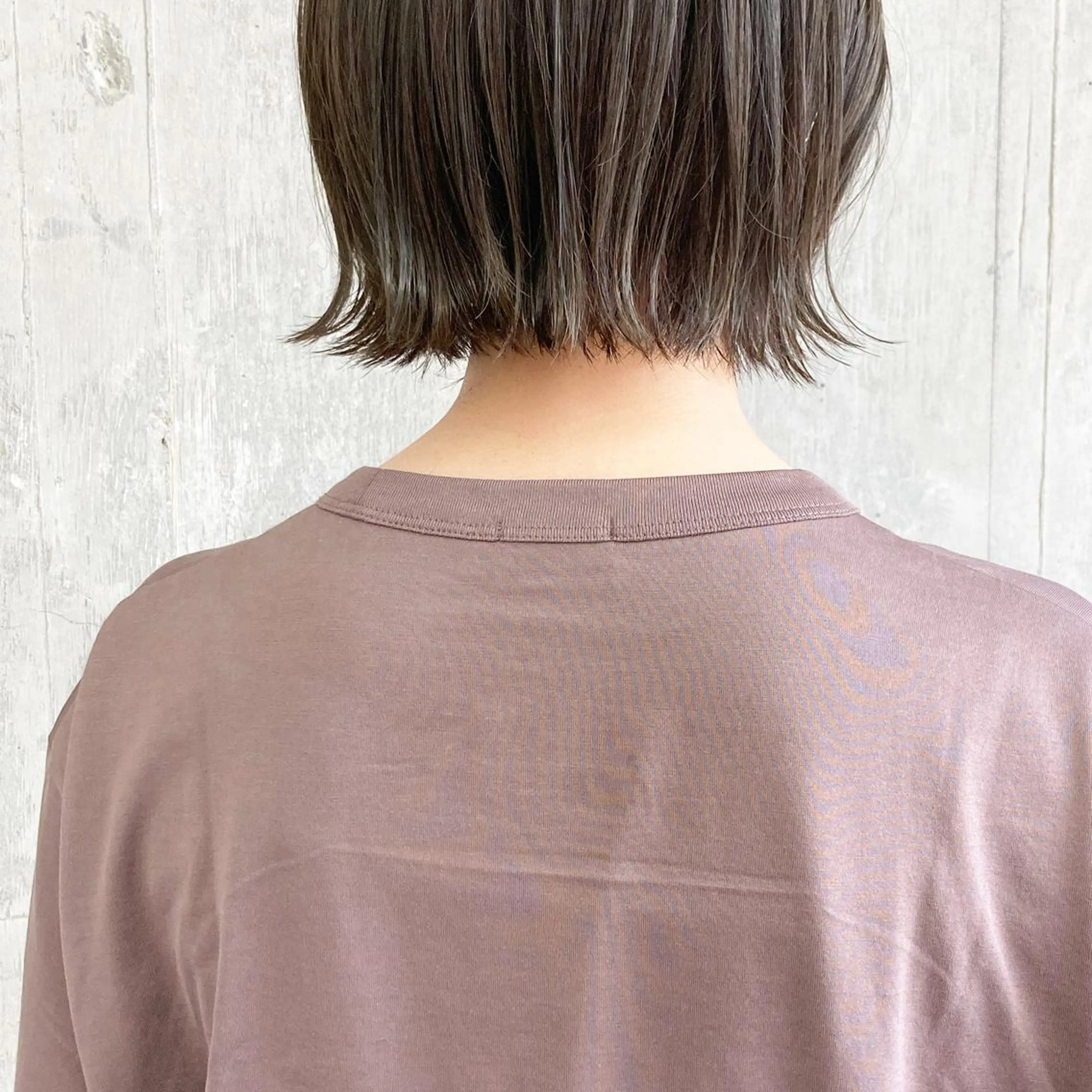 ミディアム カラー ハイライトカラー ハイライト 小木曽智美 /ボブ/ショートのヘアスタイル