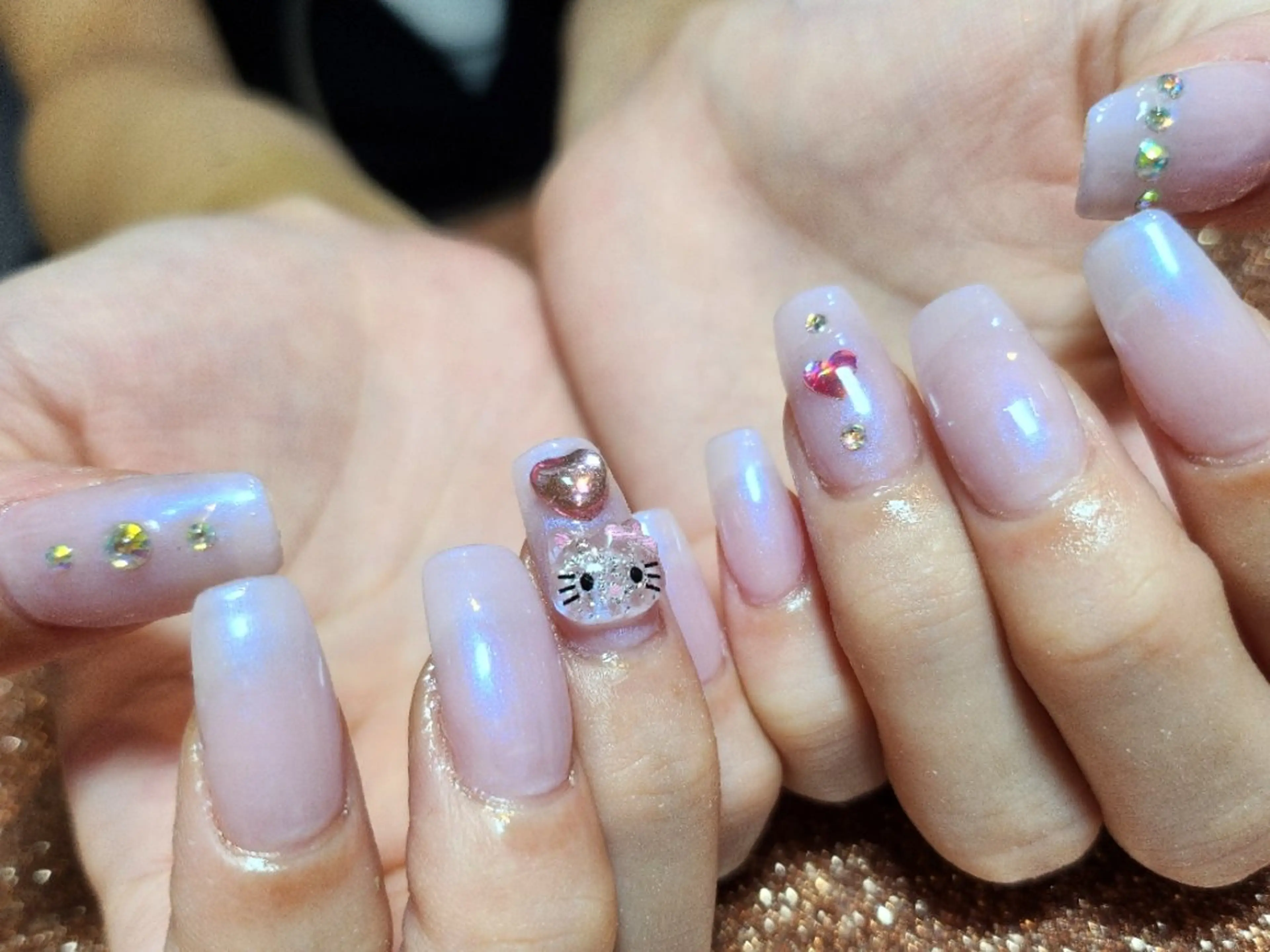 ネイル ハンドネイル 💜bora .のネイルデザイン