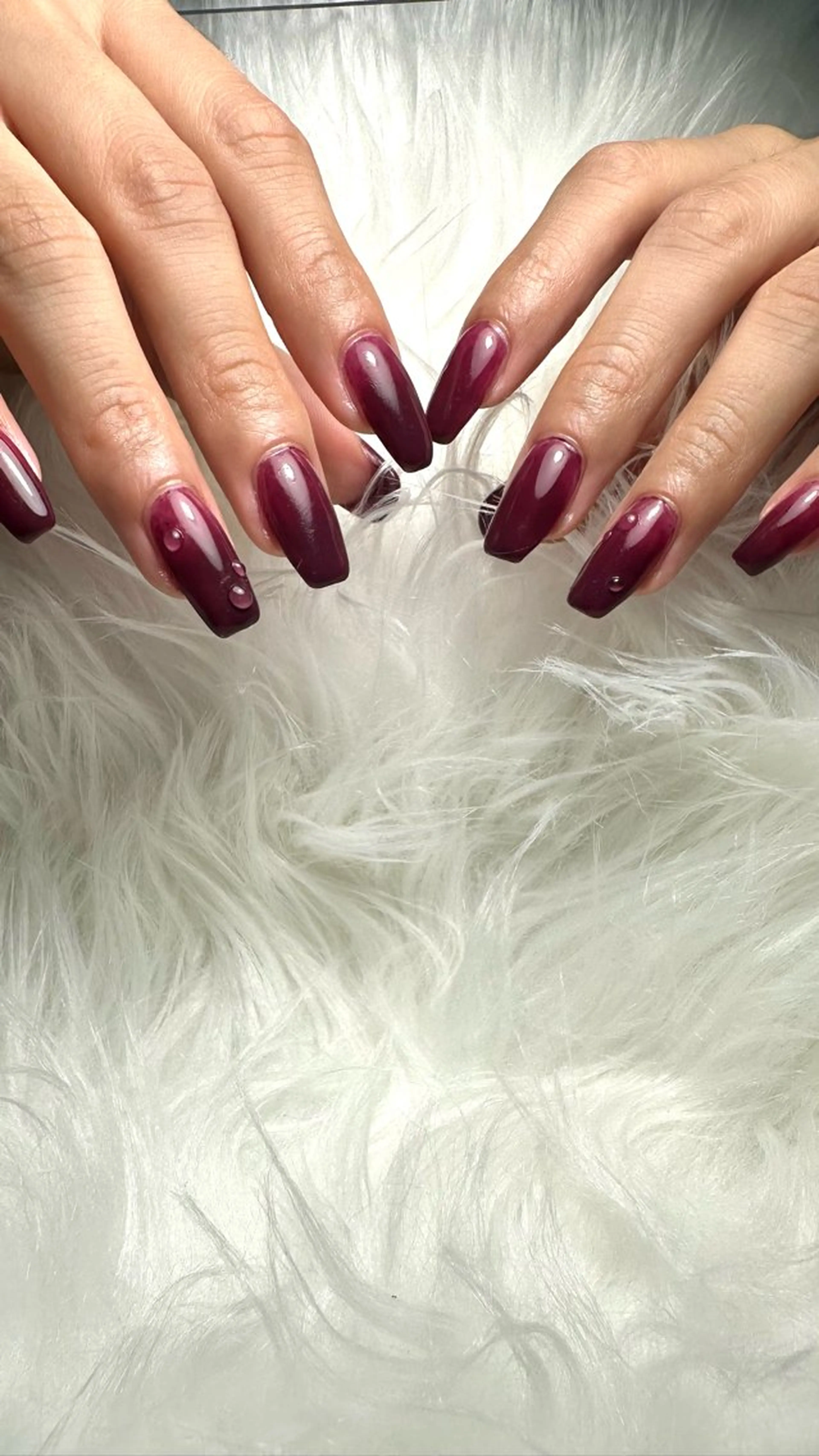 ネイル パープル Nakano Kanaのネイルデザイン