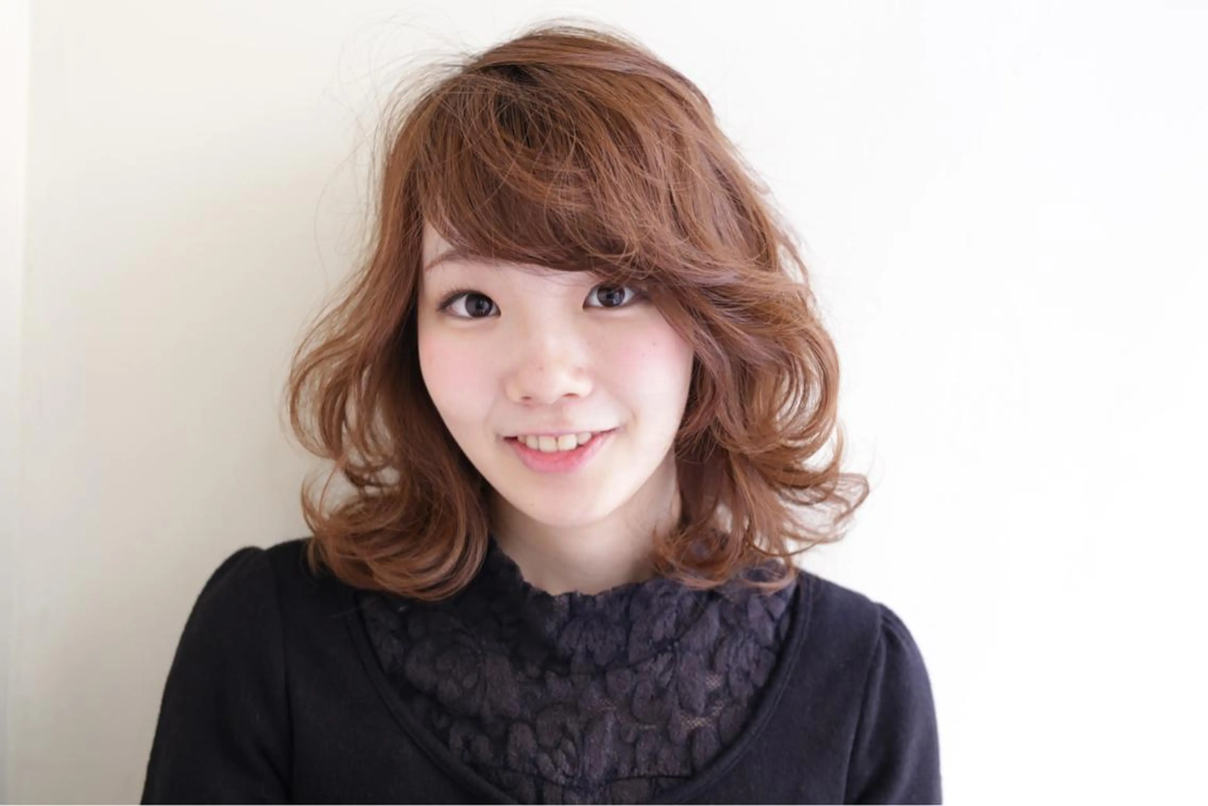 ミディアム ヘアアレンジ タジマ ヤスヒサのヘアスタイル