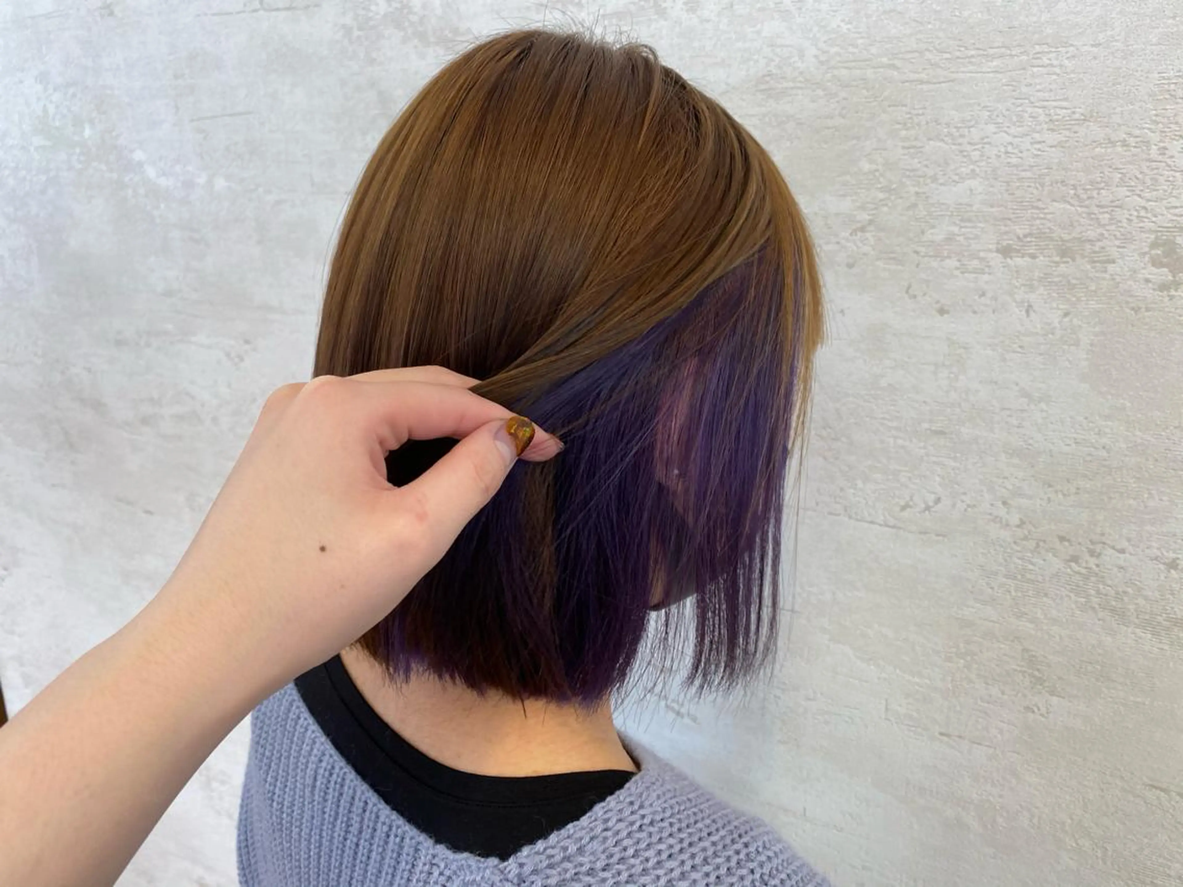 ミディアム カラー ALLY/ あゆみのヘアスタイル