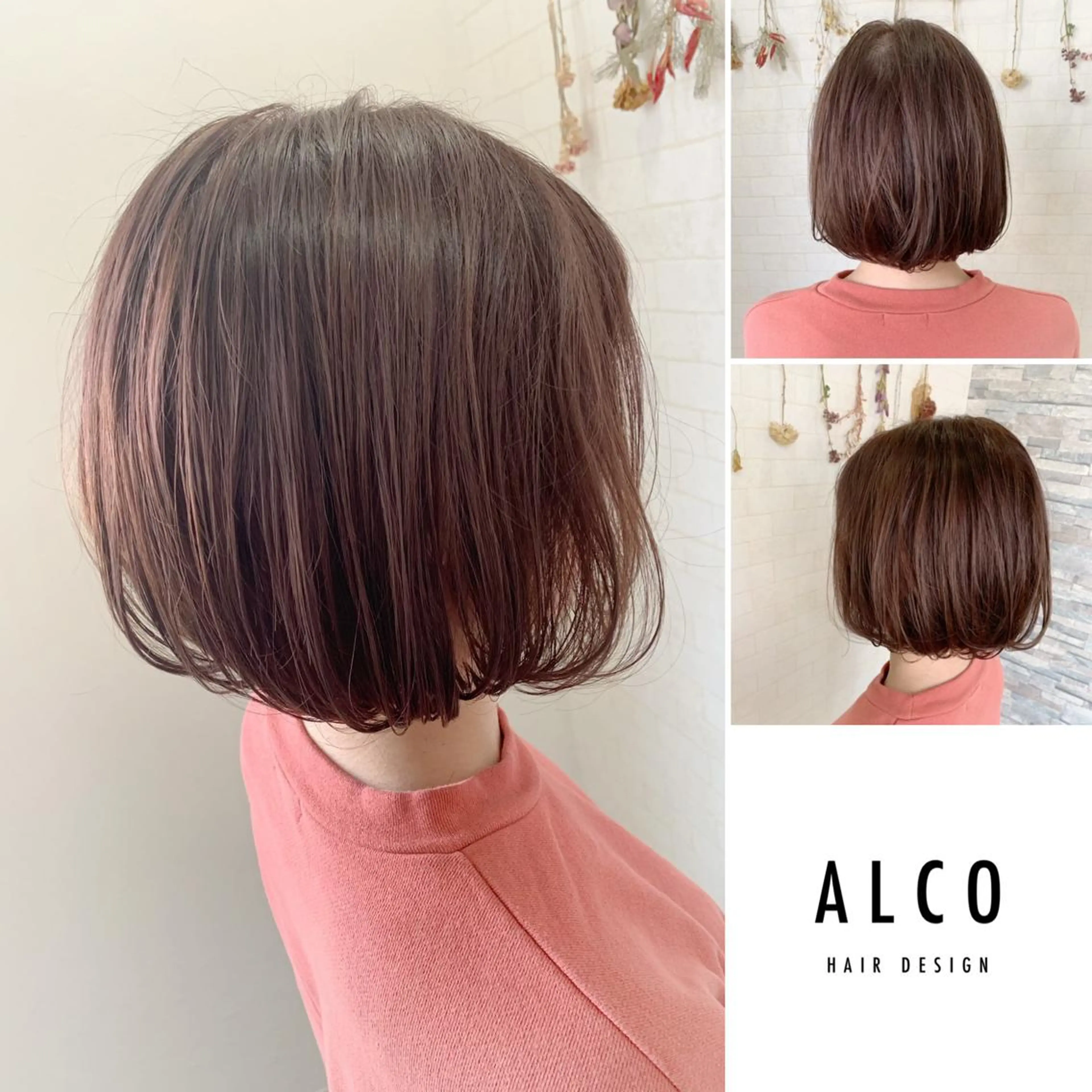 ショート カラー ワタイショウタ 髪質改善✨眉毛サロンのヘアスタイル