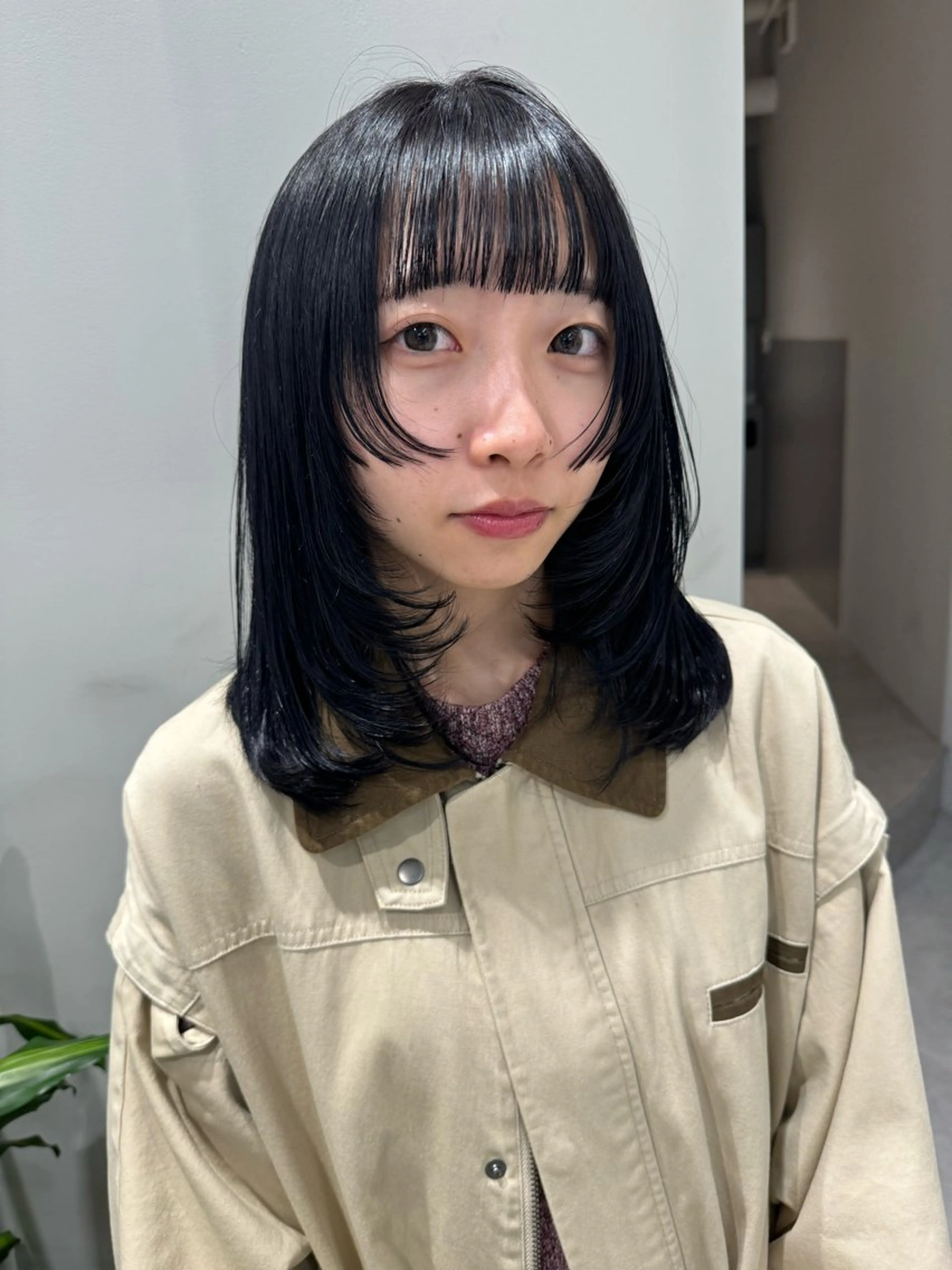 ミディアム カラー 高畑 恵莉 👒 暖色 / 艶髪 🧺のヘアスタイル