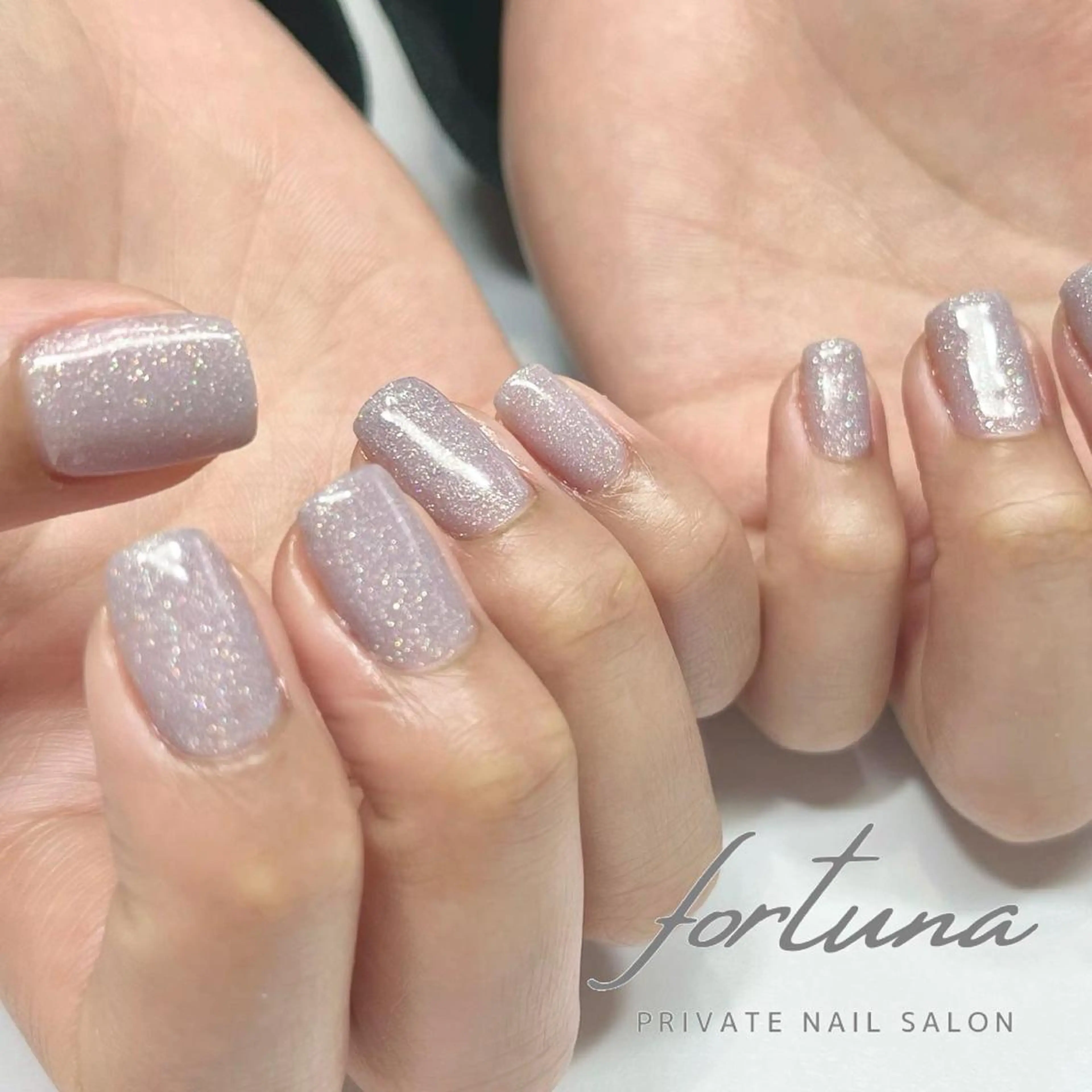 ネイル アートネイル ジェルネイル オフィスネイル ワンカラーネイル パラジェル fortuna 武藤裕美のネイルデザイン