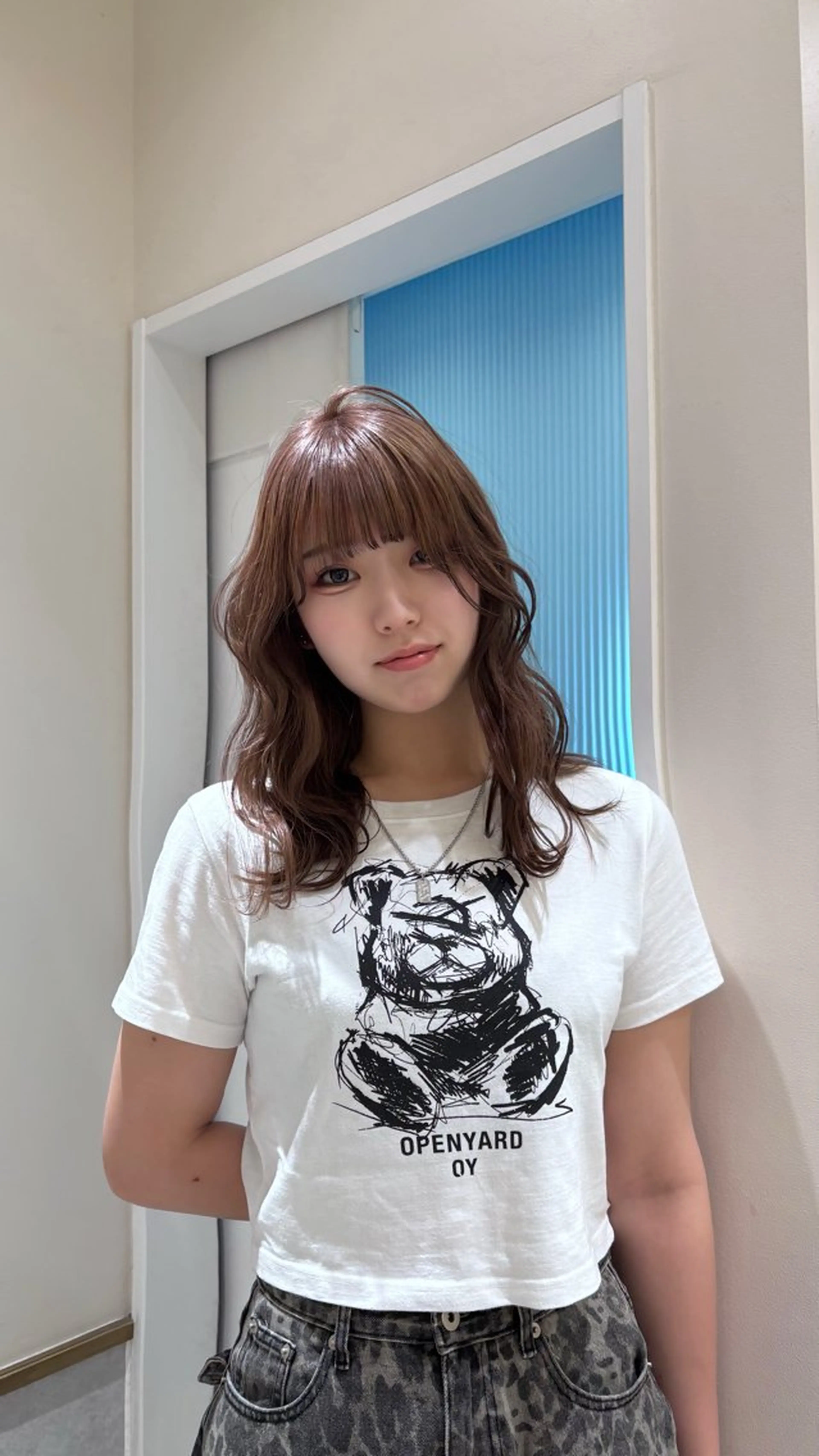 ミディアム カラー カット ヘアカラー ハイトーンカラー🫧 🥣KYOKAのヘアスタイル