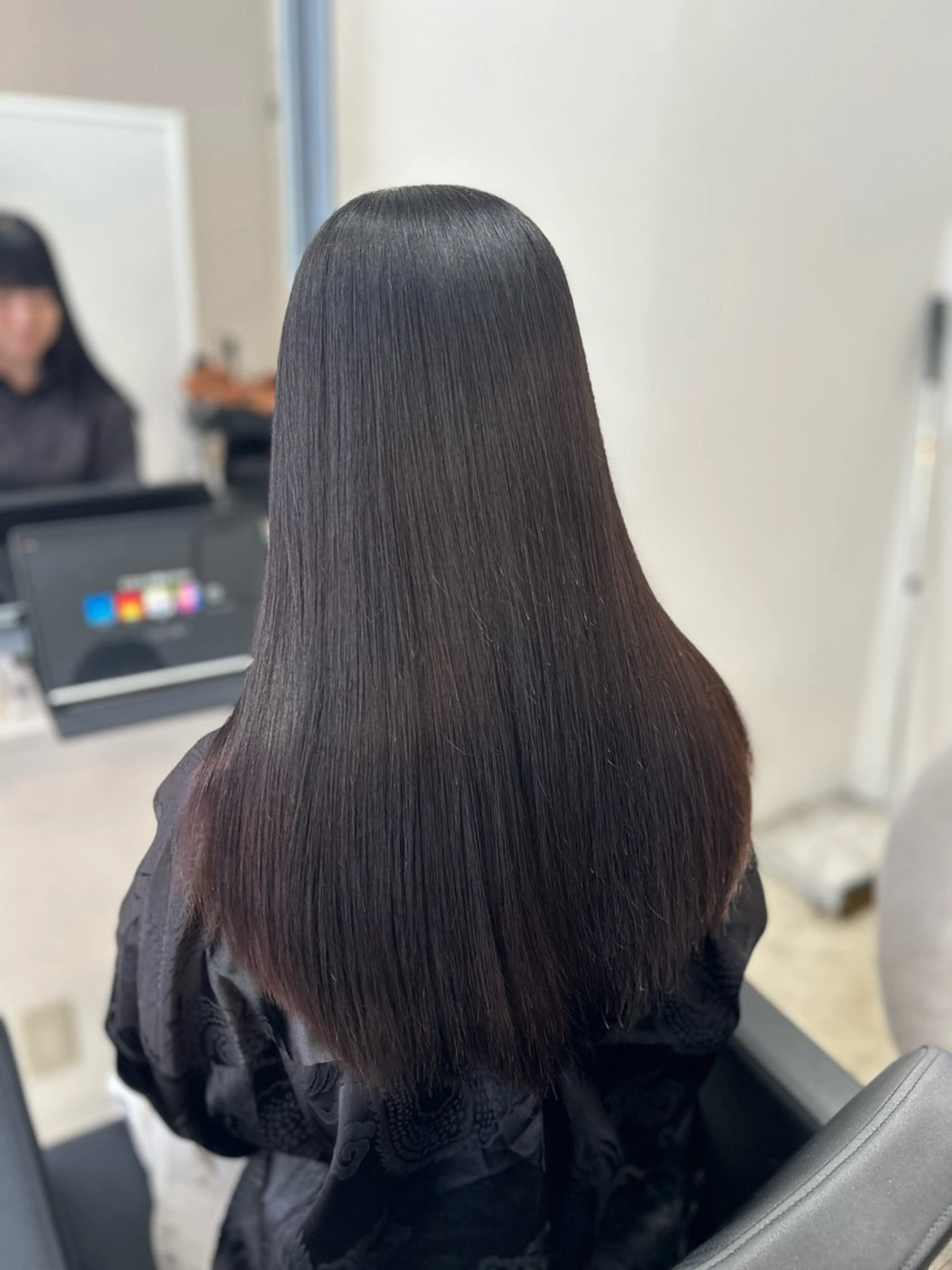 セミロング 学生 髪質改善 カット 縮毛矯正 トリートメント Pentas所属・〜貴女の人生に寄り添 う〜オダ　ジュンペイのヘアスタイル