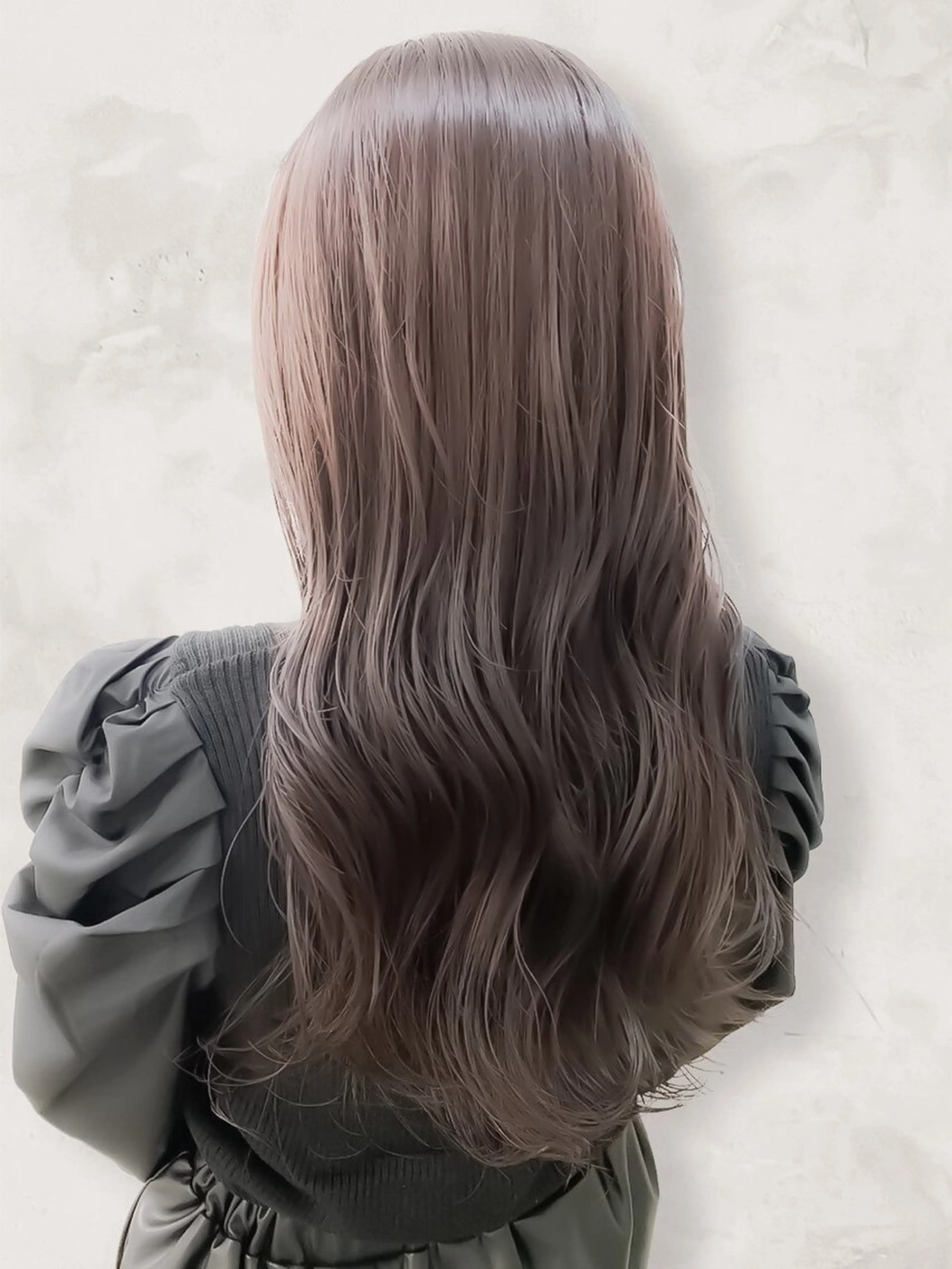 ロング カラー カット ヘアカラー トリートメント 山下 仁愛のヘアスタイル