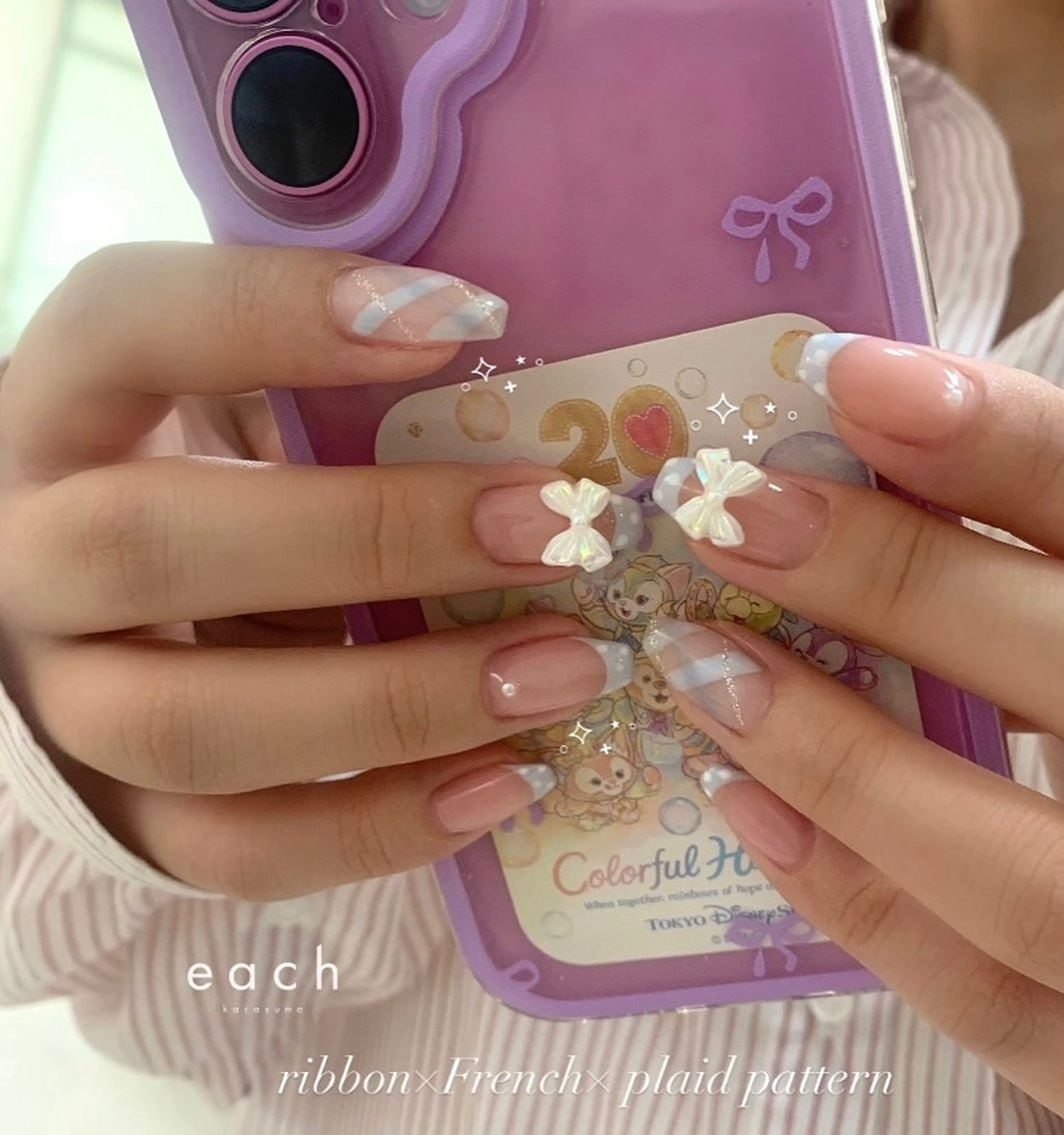 ネイル each Hibikiのネイルデザイン