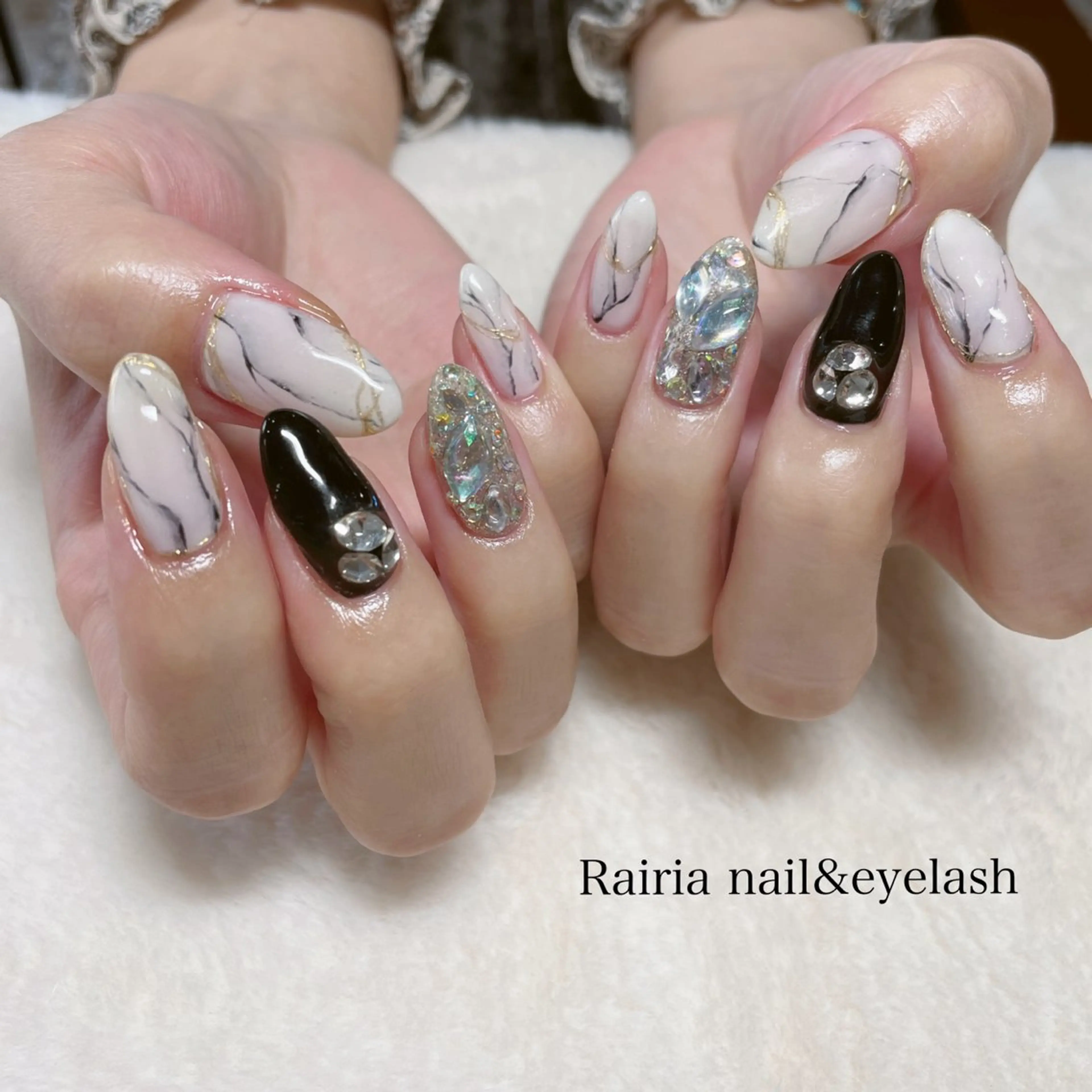 ネイル 持ち込み ハンドネイル Rairia nail&eyelash小岩店所属・Rairianail 小岩店のネイルデザイン