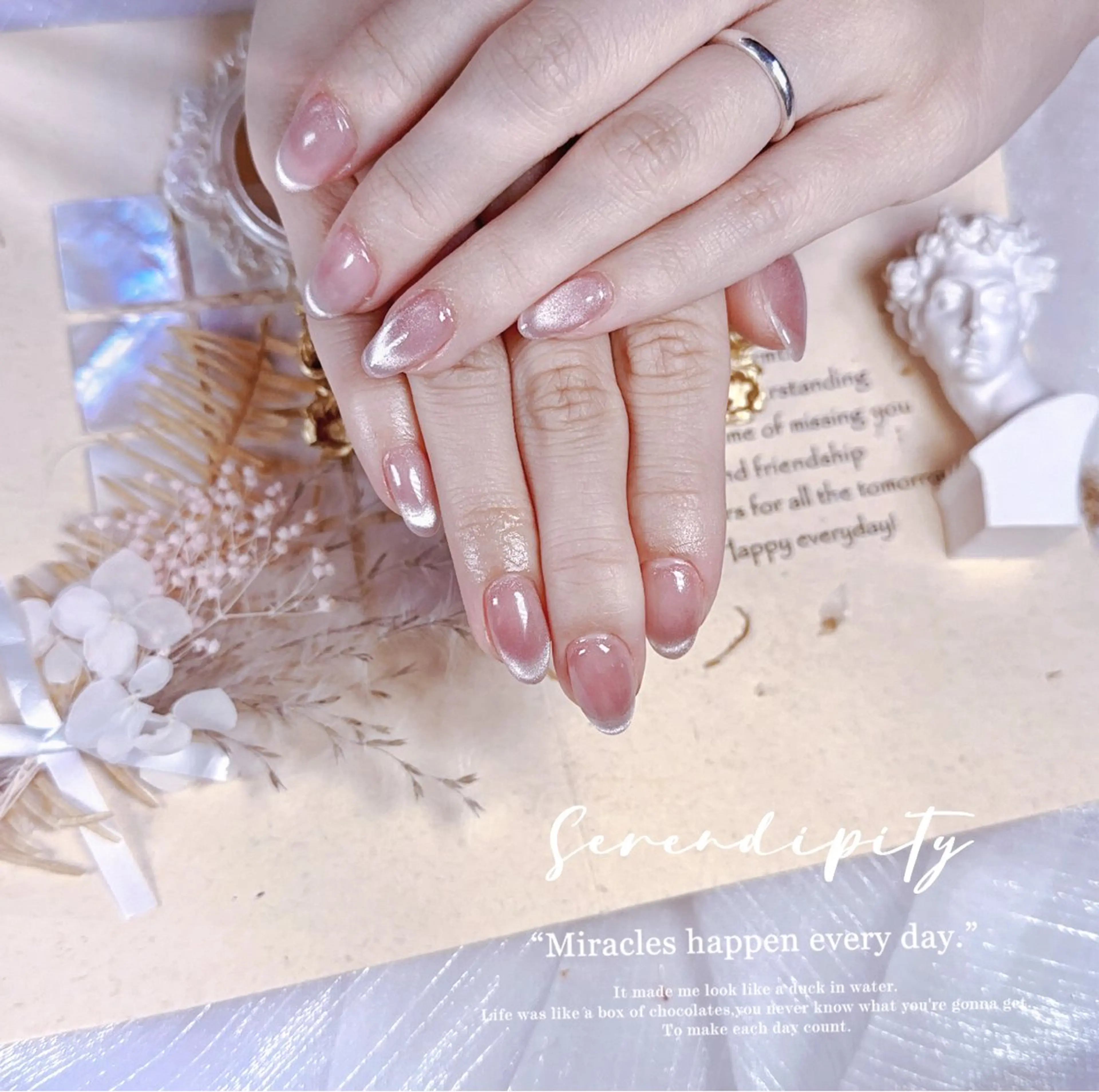 ネイル マグネットネイル 中山 美月のネイルデザイン