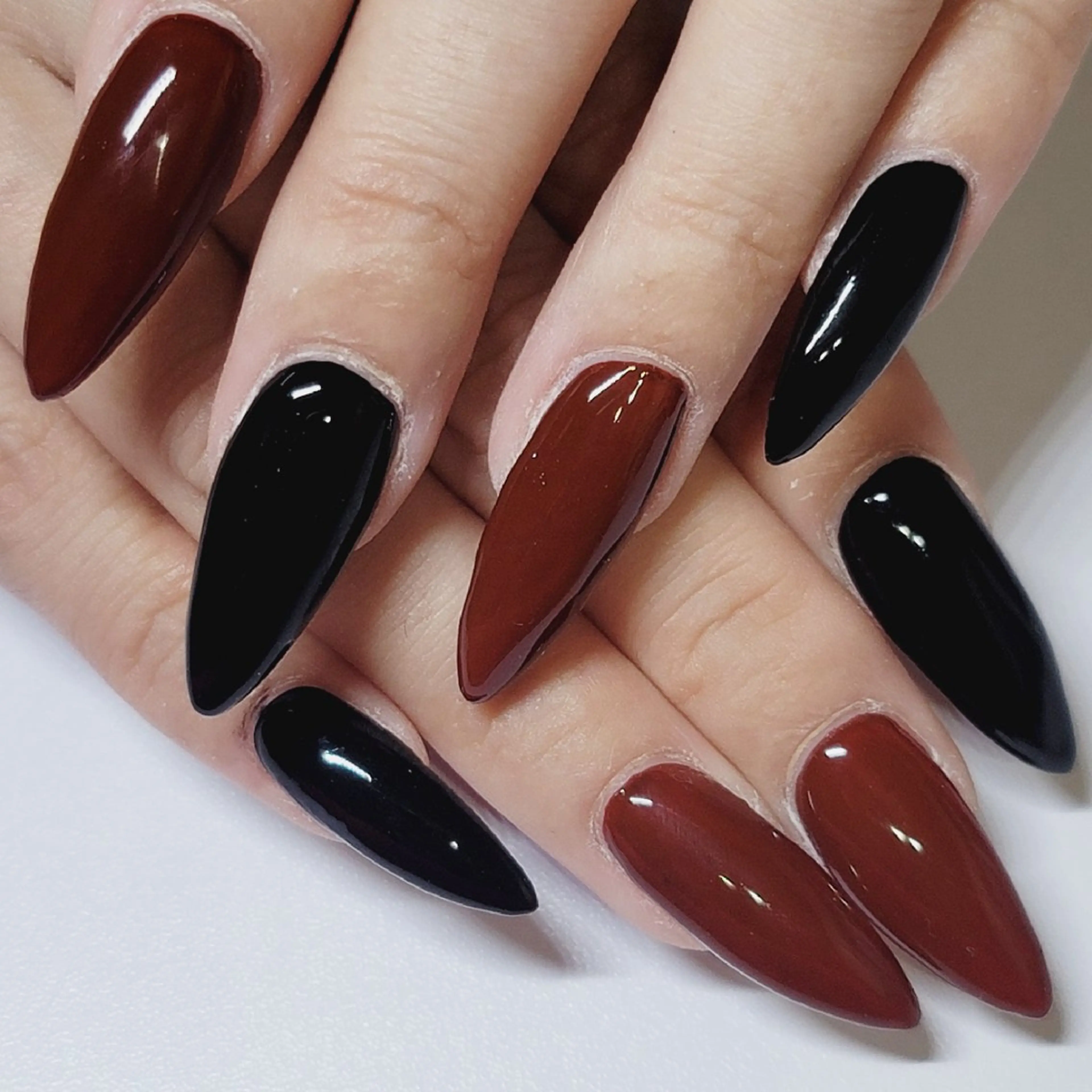 ネイル ボルドー ハンドネイル よしだ ひろきのネイルデザイン