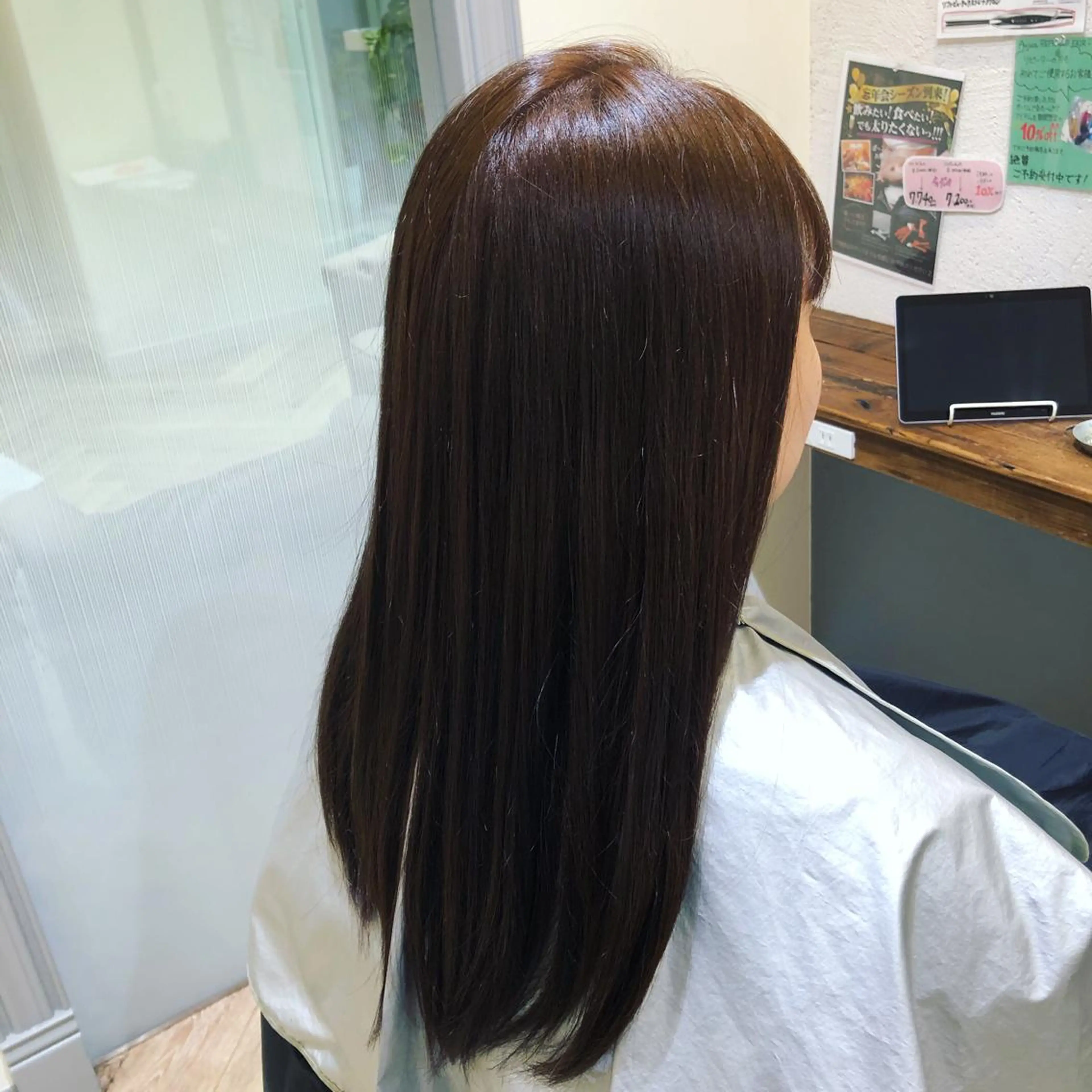 【2回目限定🌟】透明感イルミナカラー&うるつやトリートメントの写真