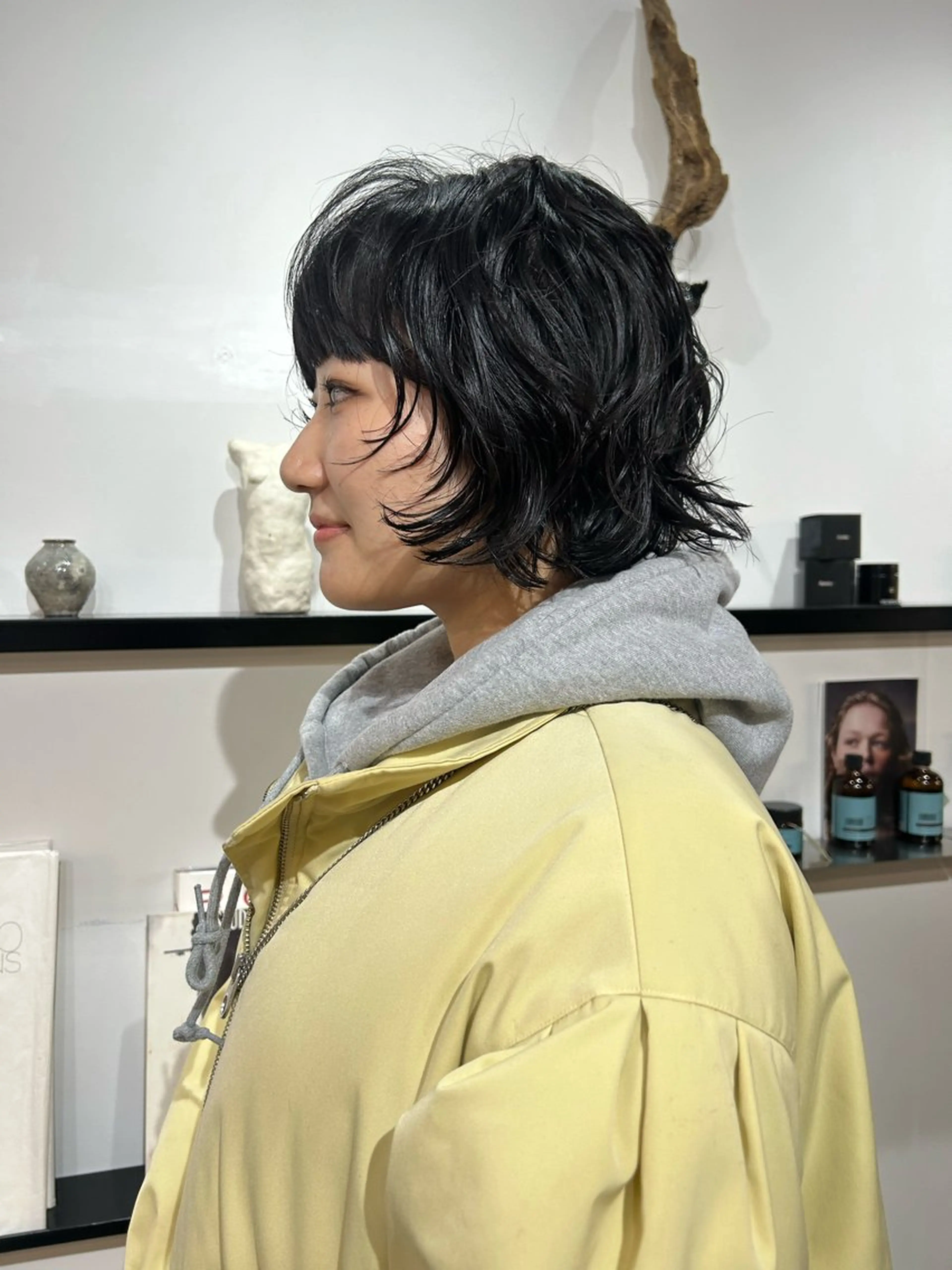 ショート パーマ ボブ カット パーマ [Eurica] muaのヘアスタイル