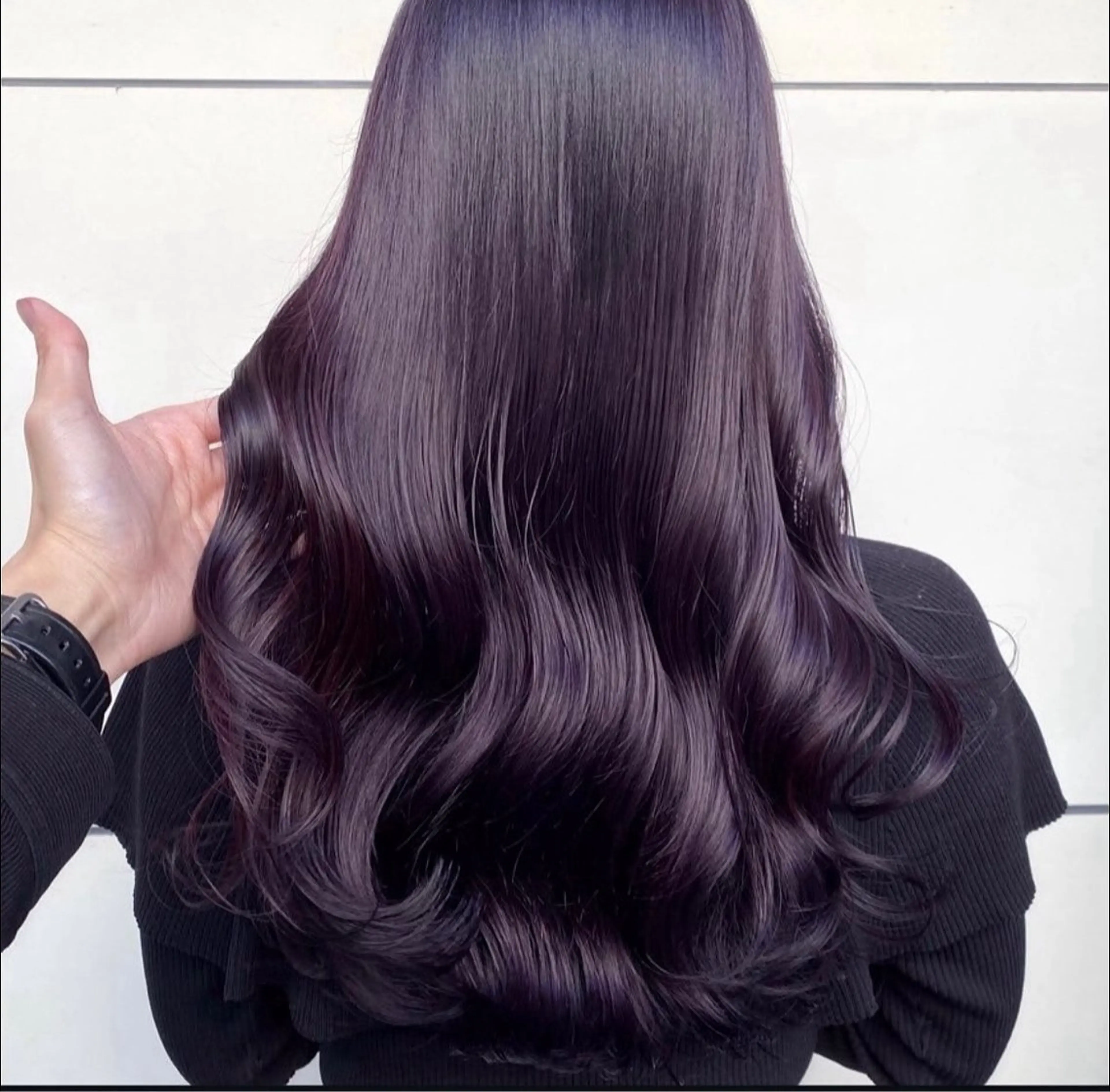 ロング カラー ブリーチ 透明感カラー ダブルカラー ブリーチなしカラー 髪質改善 透明感🤍レイヤー ベージュ‎🤍ピンクのヘアスタイル