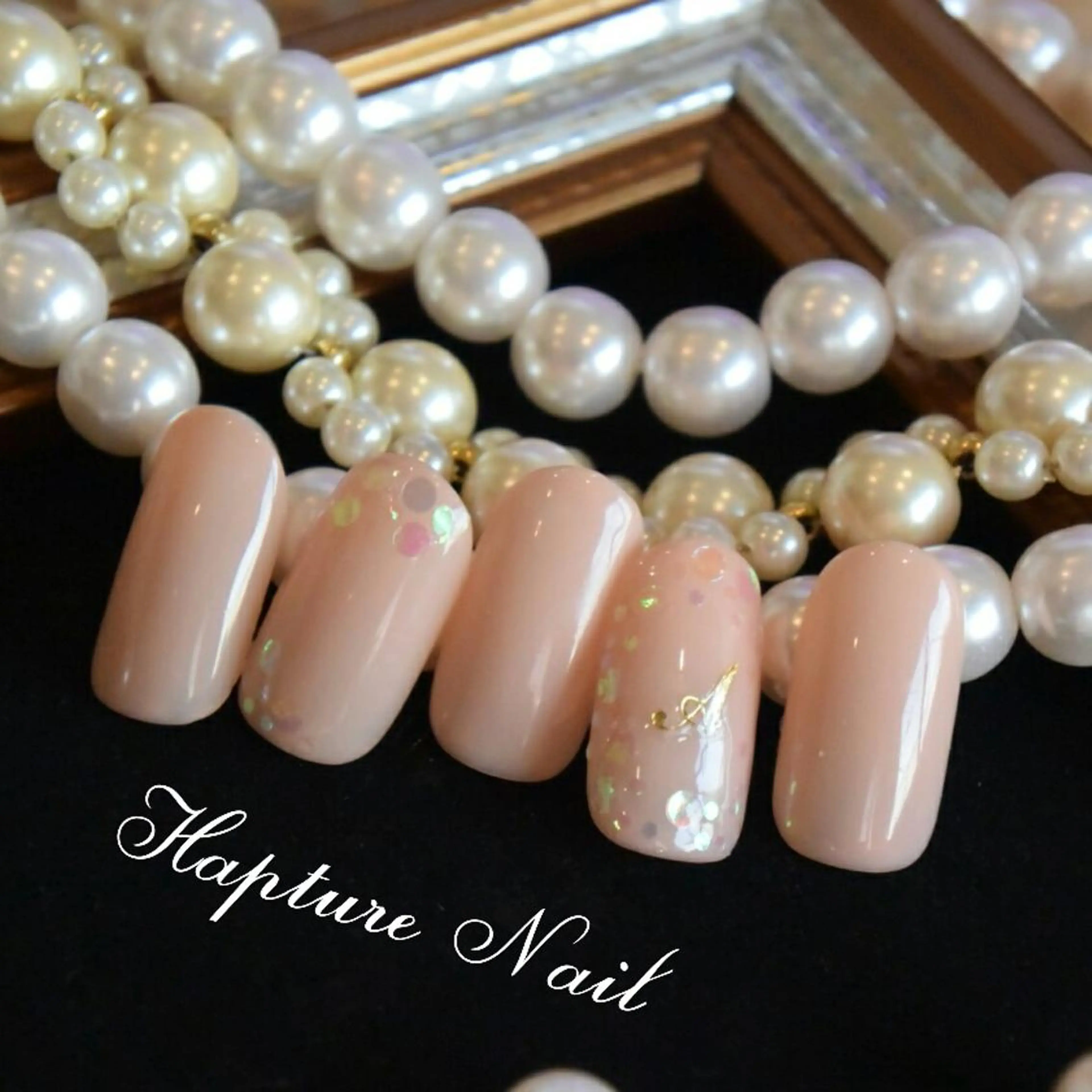 セミロング ネイル ミディアム ショート m- Hiroのネイルデザイン