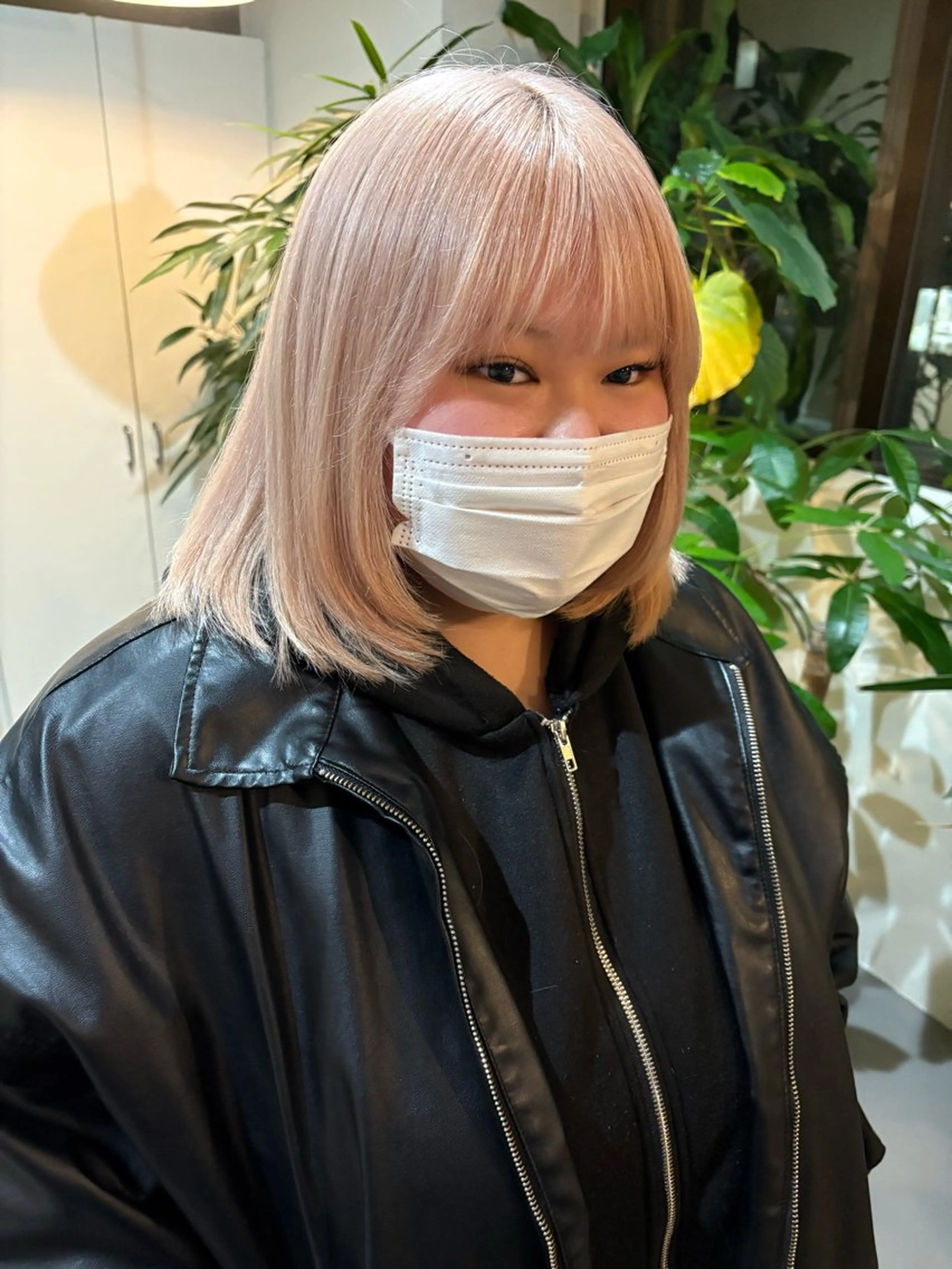 セミロング ボブ/ショート/小倉 ✂中尾吏穏のヘアスタイル