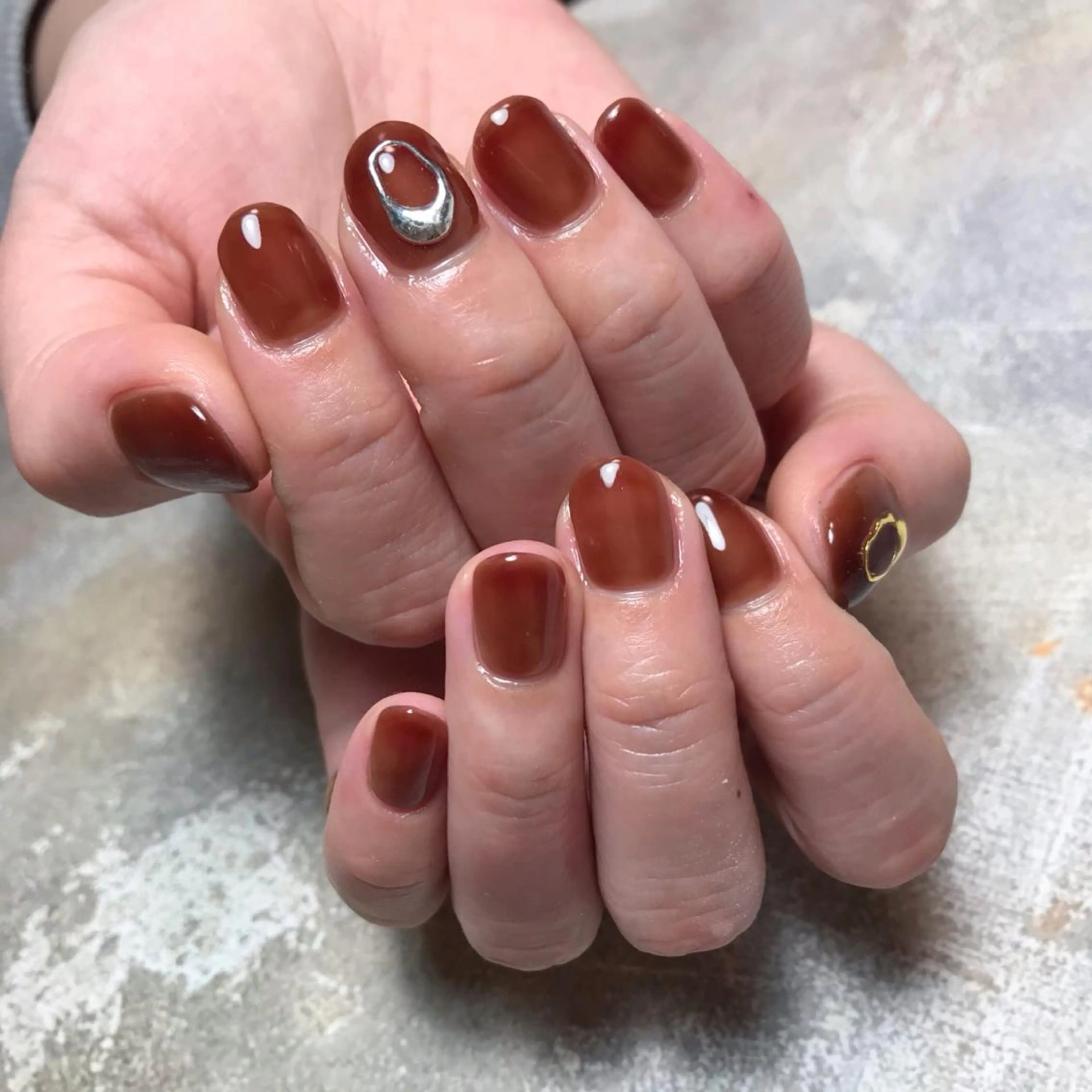 ネイル ハンドネイル 💅chainail _aiのネイルデザイン