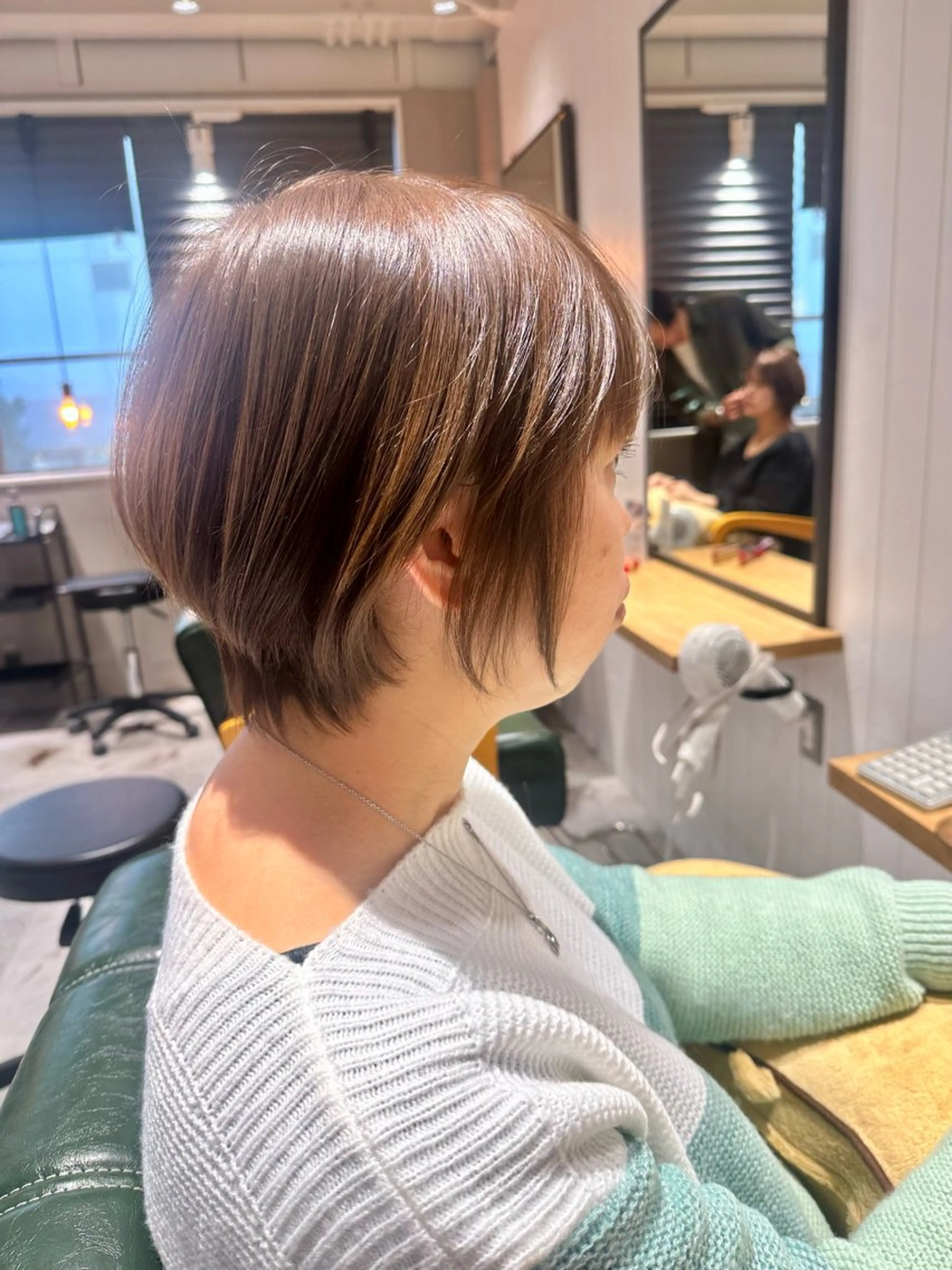 🎈新規対象🎈似合わせカット+前髪縮毛矯正+トリートメント ¥10900 120MINの写真