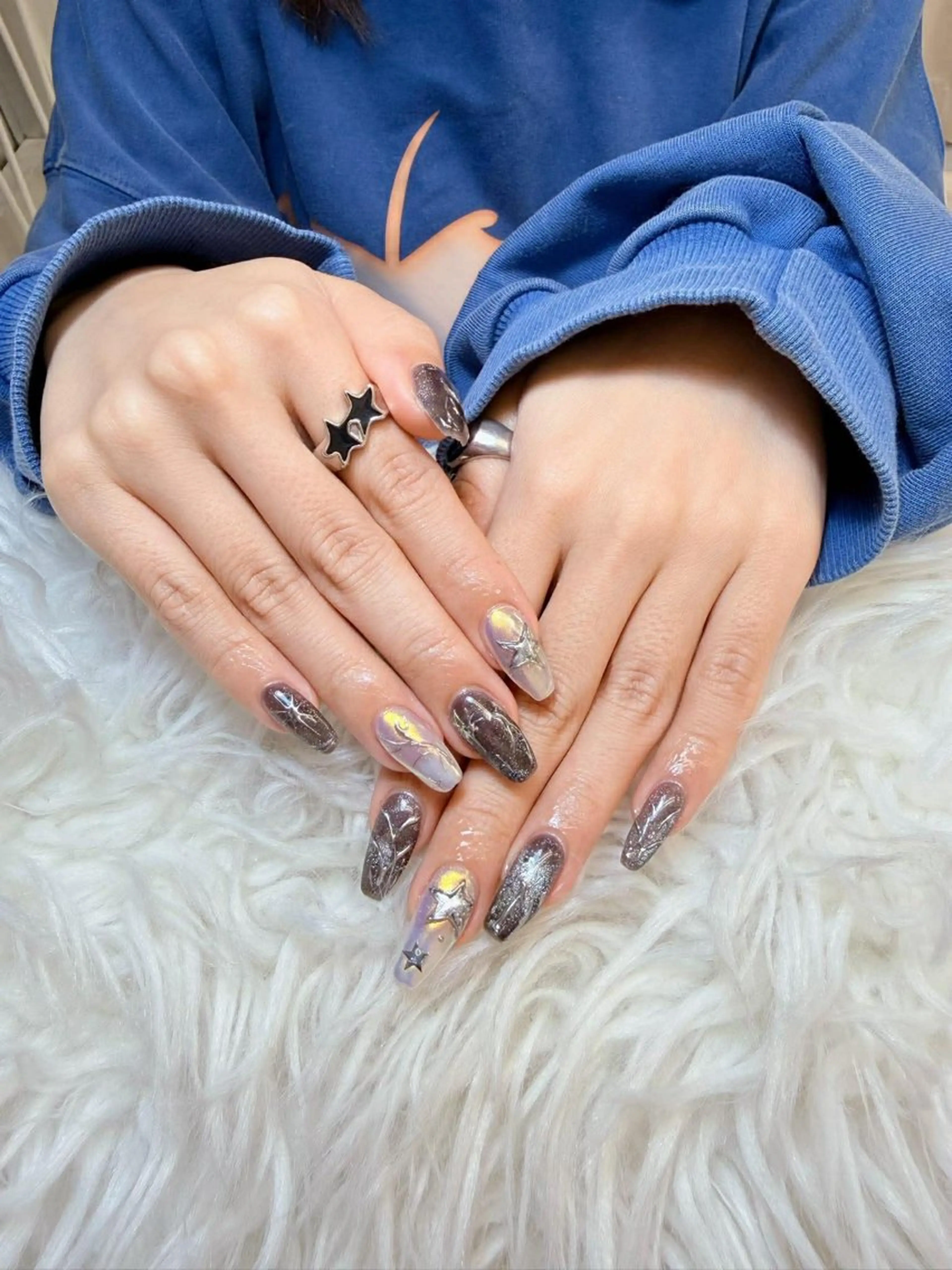ネイル ハンドネイル ハンドケア Anh Nail 歌舞伎町のネイルデザイン